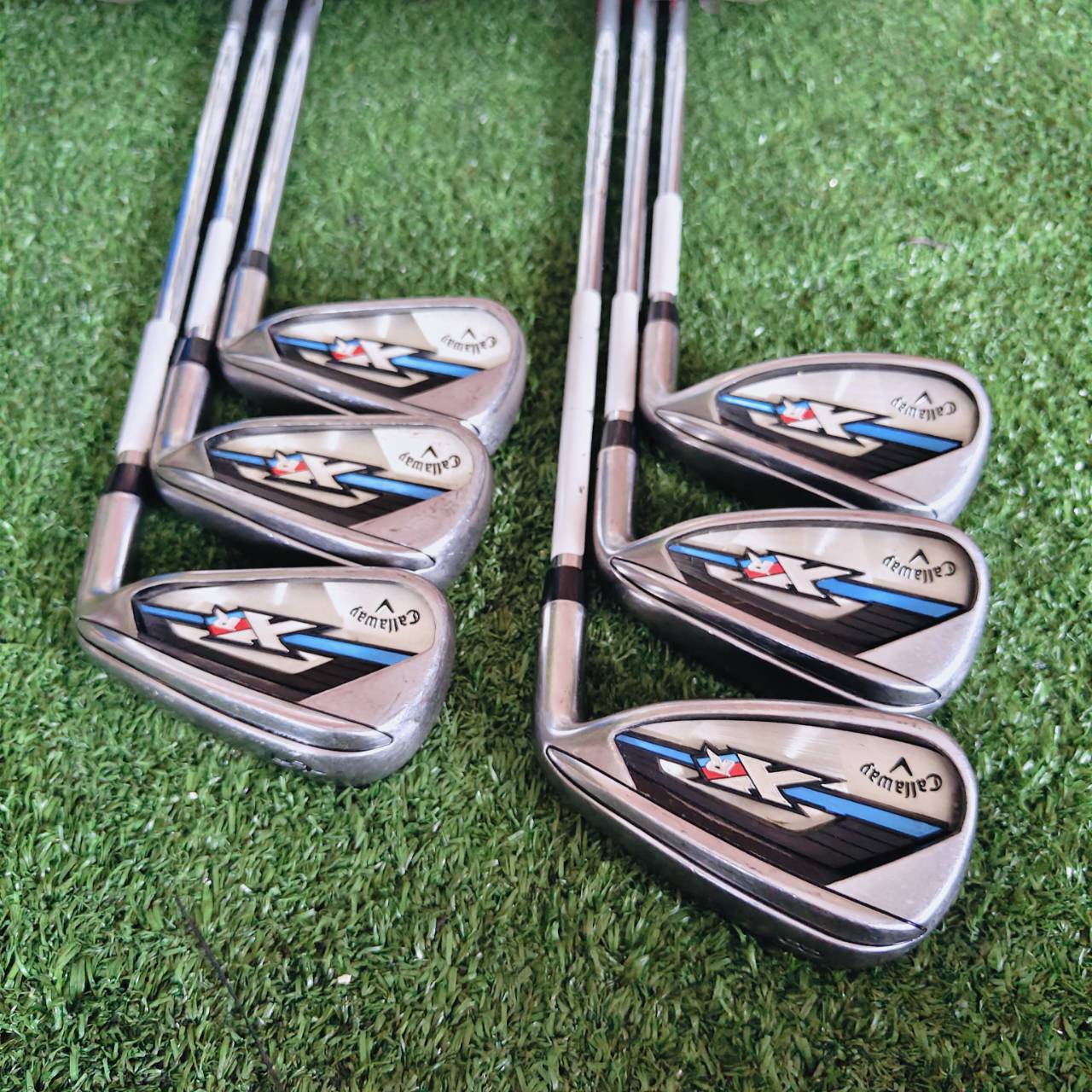 ชุดเหล็ก Callaway XR OS เทคโนโลยี 360 Face Cup เพิ่มความเร็วของลูกทั่วทั้งหน้าไม้ แม้ตีไม่กลาง