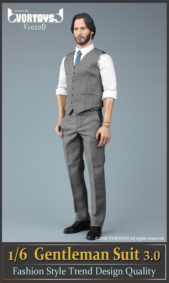 [สั่งจอง]VORTOYS V1022 1/6 Men's Gentleman Suit 3.0