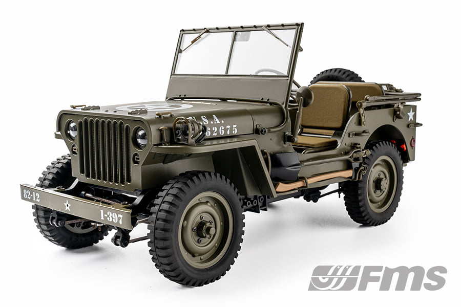 [สั่งจอง]ROCHOBBY RC12001RTR 1/12 : 1941 Willys MB