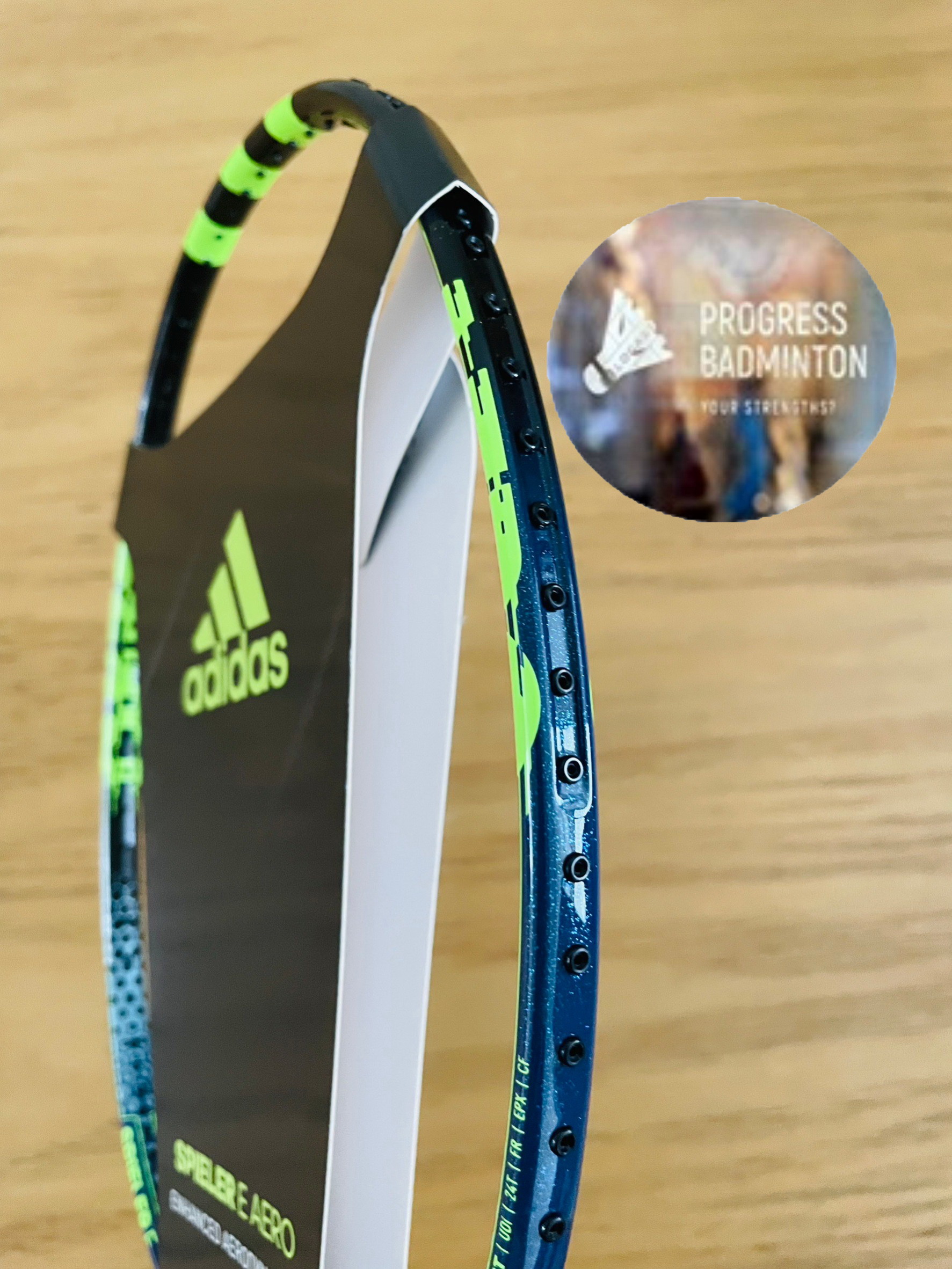 ไม้แบดใหม่ Adidas Spieler E AERO