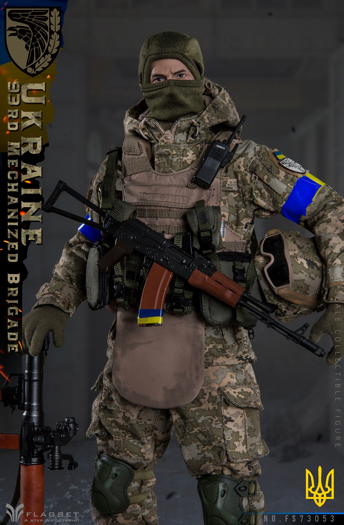 [พร้อมส่ง] FLAGSET FS-73053 1/6 : Ukraine 93rd Mechanized Brigade - Anti tank gunner