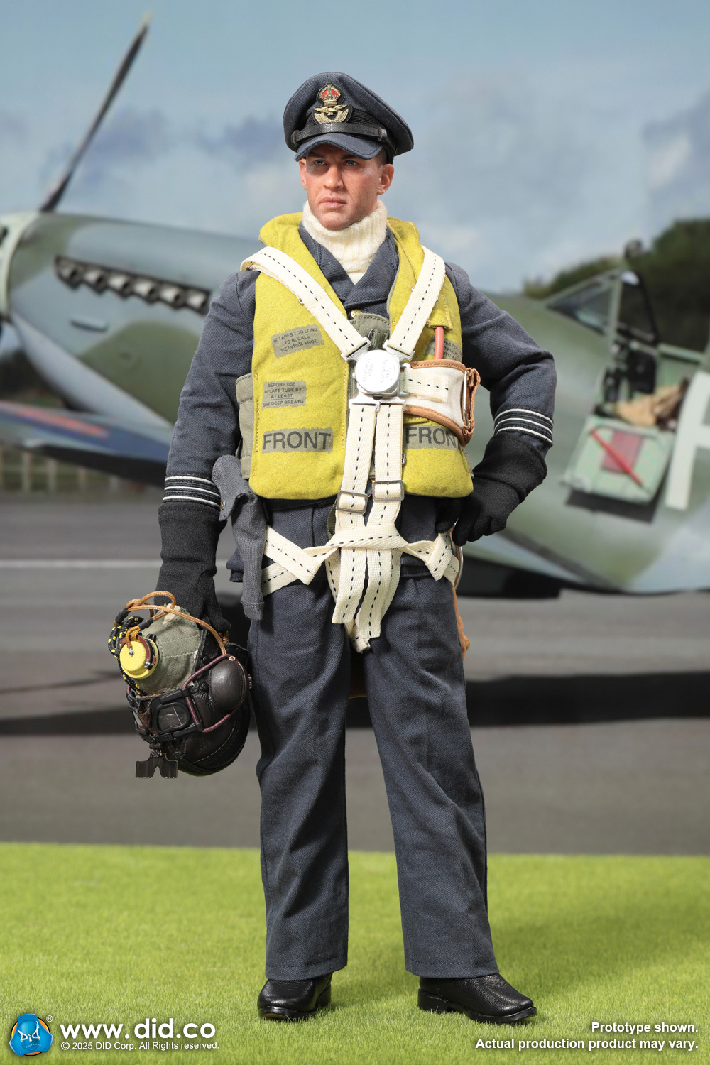 [สั่งจอง]DID K80187 1/6 : WWII British Pilot Squadron Leader – Tom