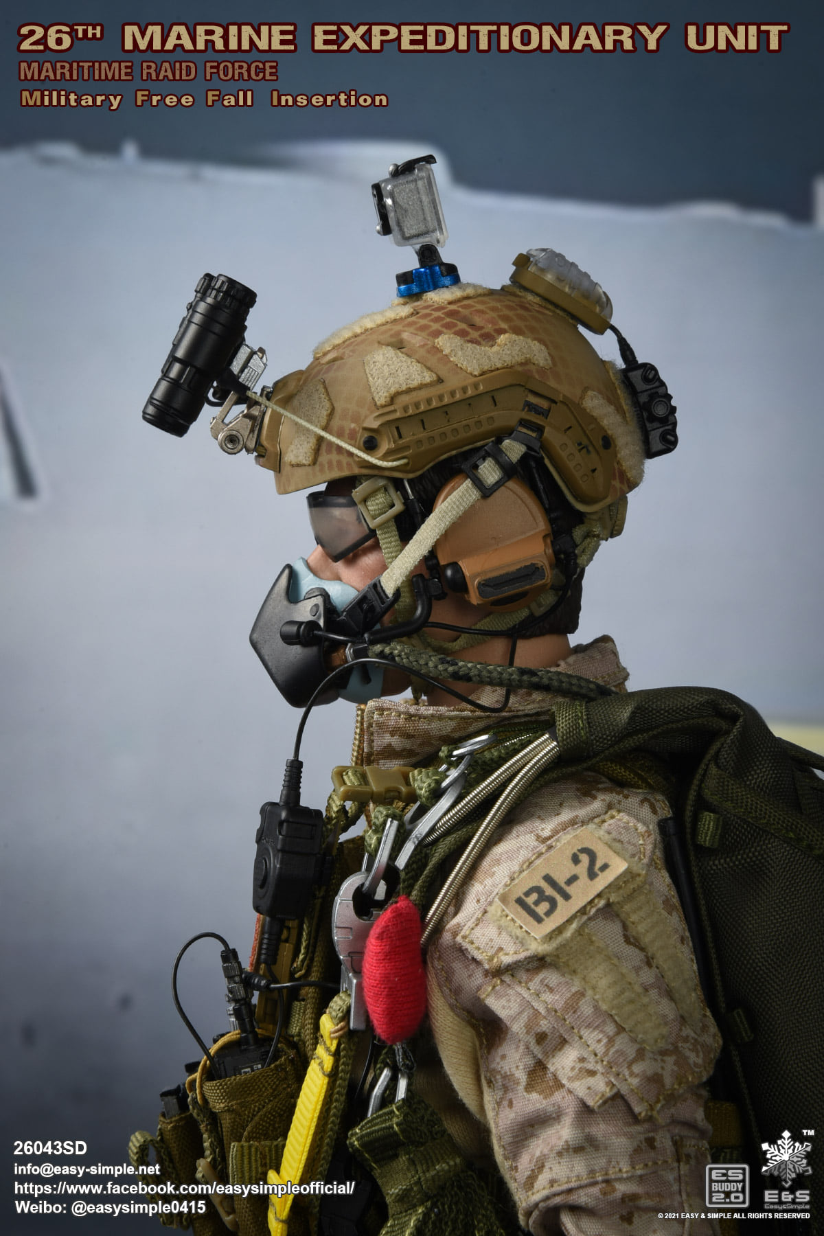 [สั่งจอง]Easy&Simple 26043S : 31ST MEU MRF Military Free Fall Insertion