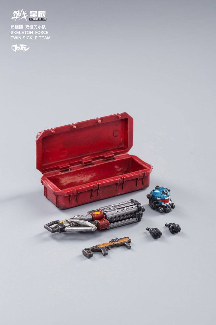 [สั่งจอง]JOYTOY JT0173 1/18 Skeleton Forces Double Sickle SQUAD + JT0265 Helan