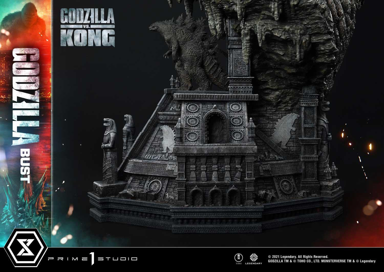 [สั่งจอง]Prime 1 Studio LSGVK-01 : Godzilla vs Kong Godzilla Bust
