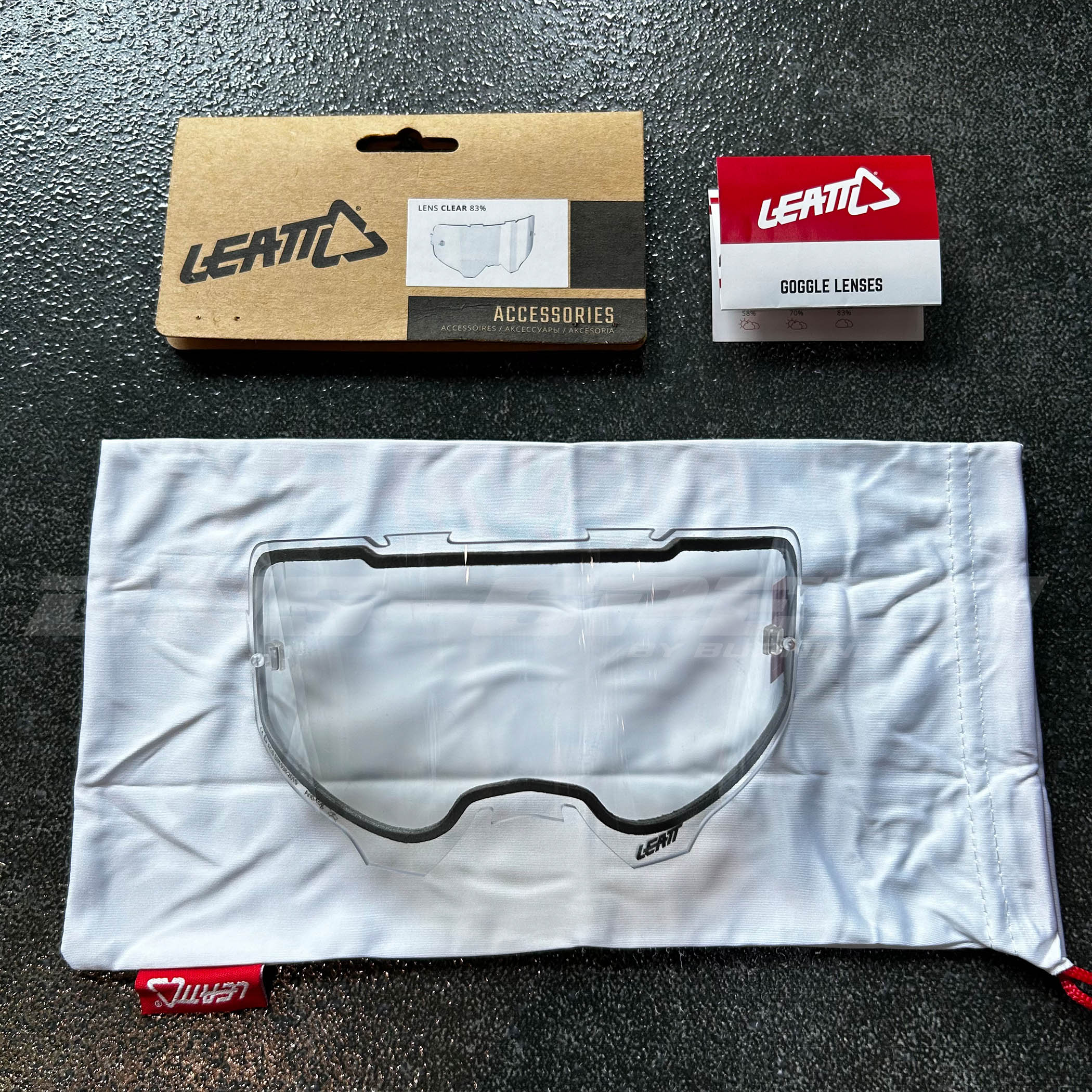 เลนส์แว่น Leatt Enduro Clear 83%