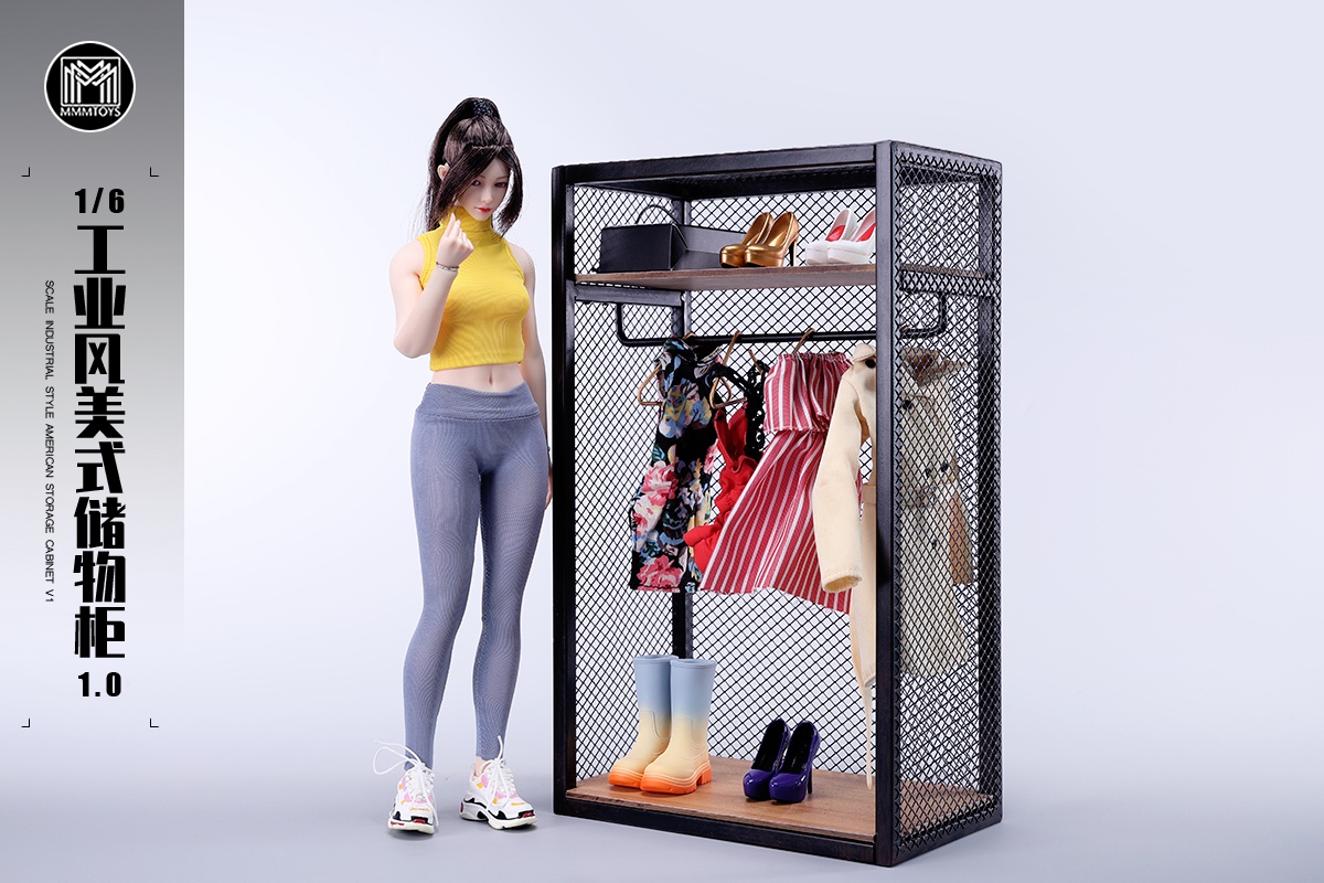 [สั่งจอง] MMMTOYS M2409 1/6 : Industrial Style American Storage Cabinet V1