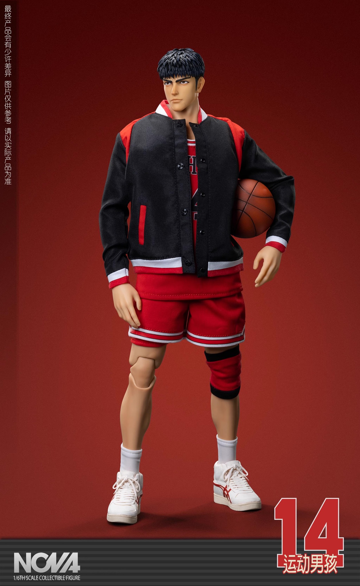 [พร้อมส่ง] NOVA Studio 1/6 : Basketball player 14 - Basketball player 14 (ชุดนักบาส)