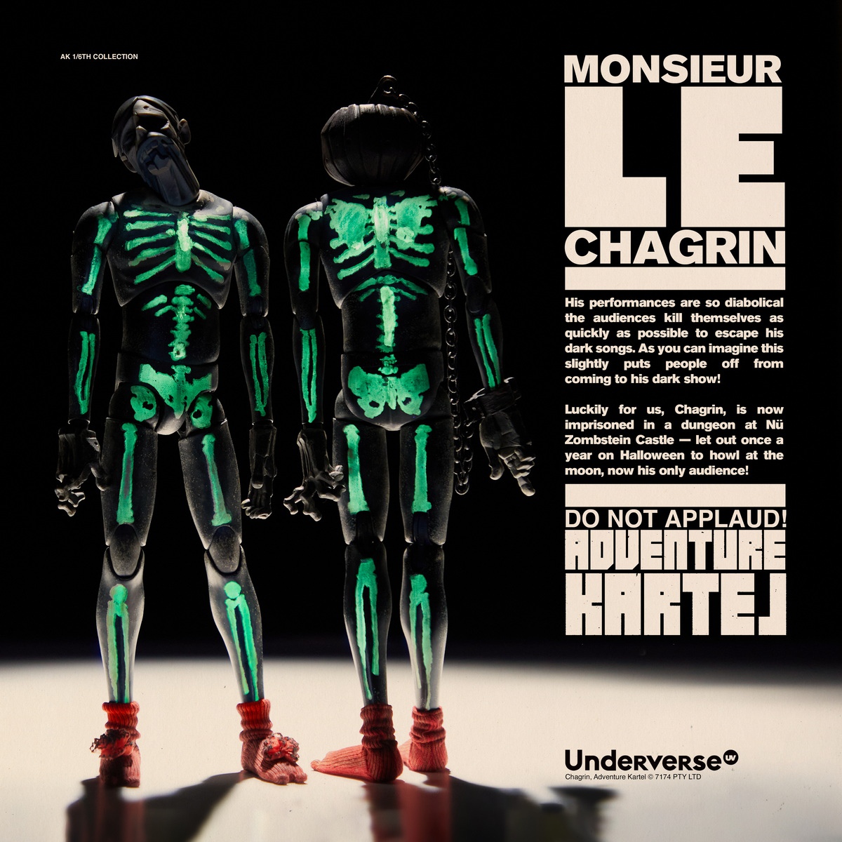 [สั่งจอง] UNDERVERSE UV202412 12” : Adventure Kartel MONSIEUR CHAGRIN