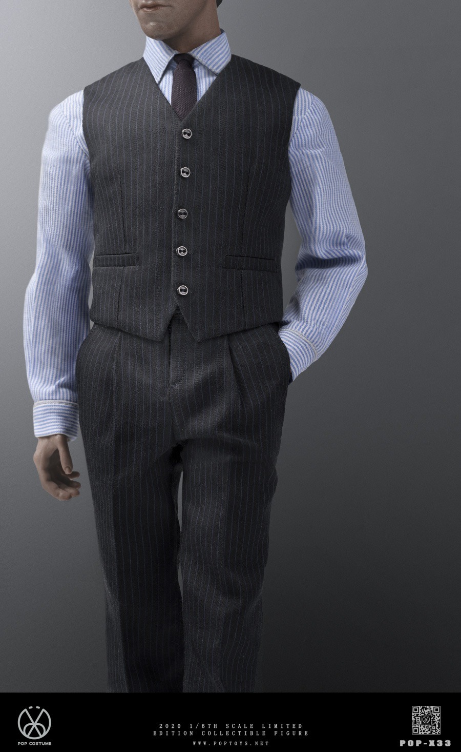 [สั่งจอง]POPTOYS POP-X32 & POP-X33 1/6 Scale : Men’s suit