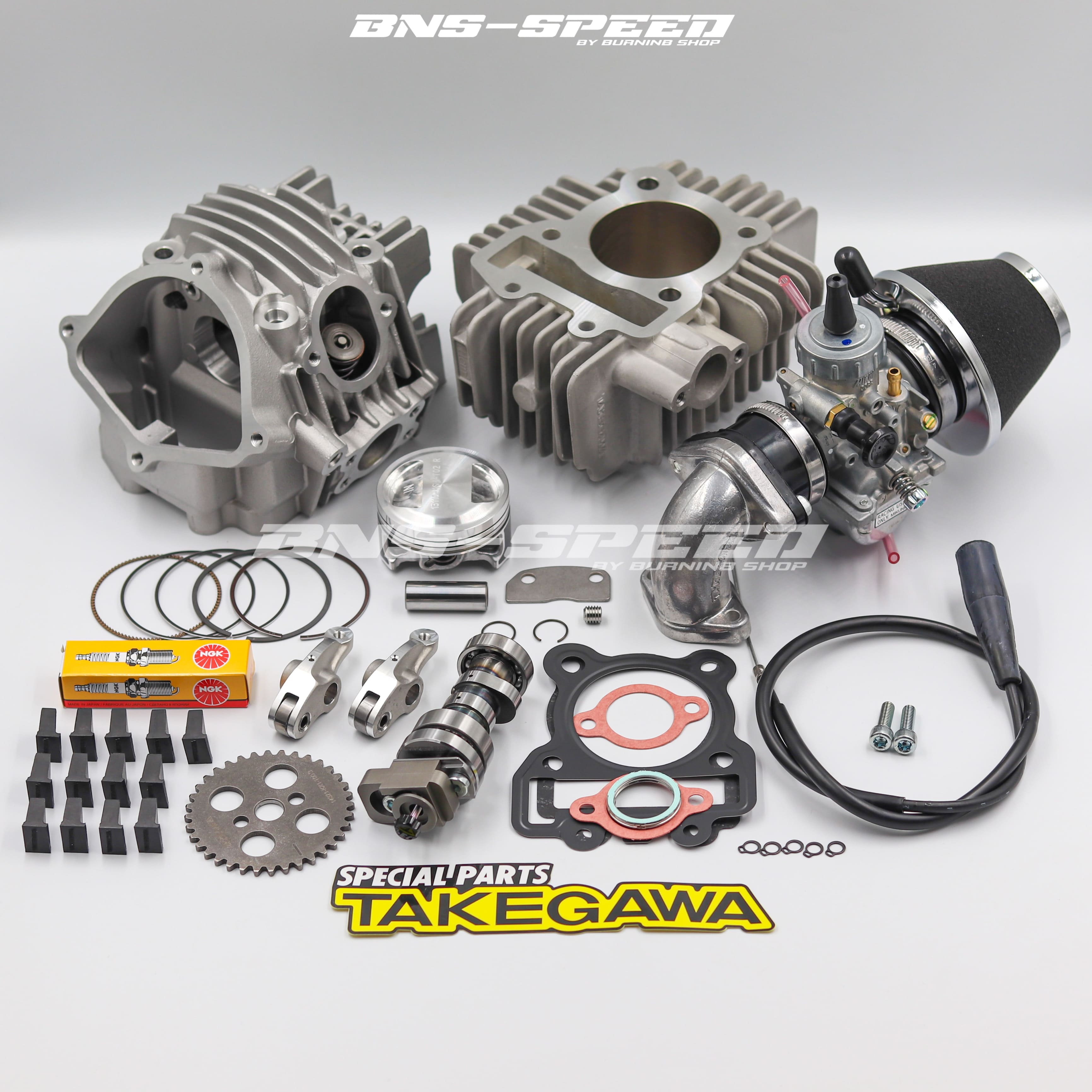 ชุดคิท Takegawa 138cc Super Head +R KLX110/L, KSR110 - บริษัท เบิ