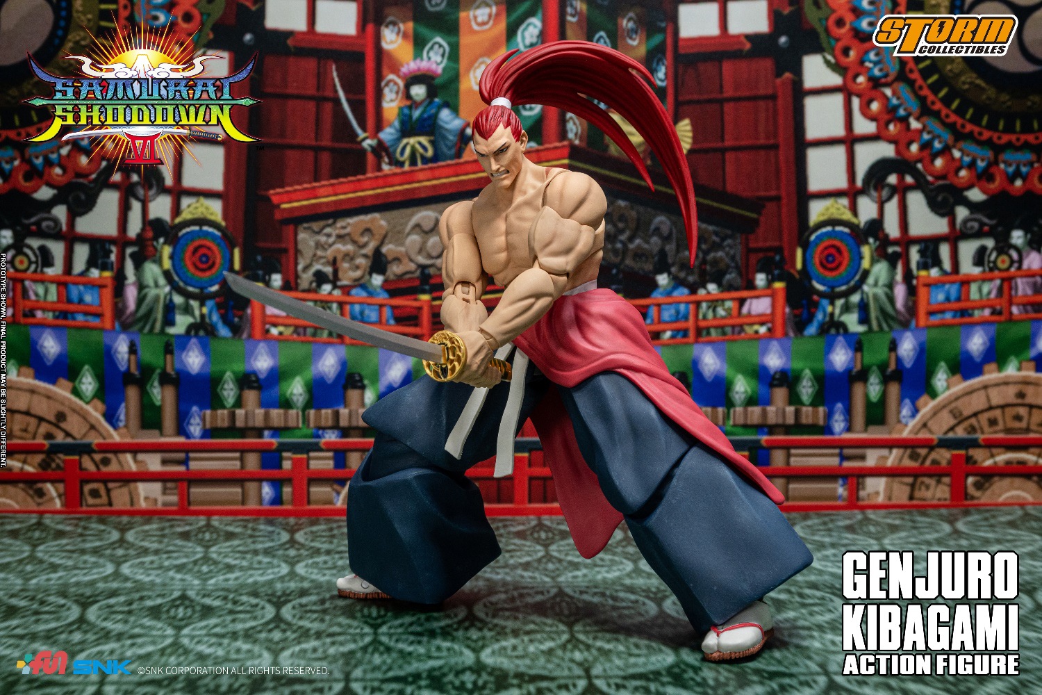 [พร้อมส่ง] Storm Toys SNSS04 1/12 : GENJURO KIBAGAMI