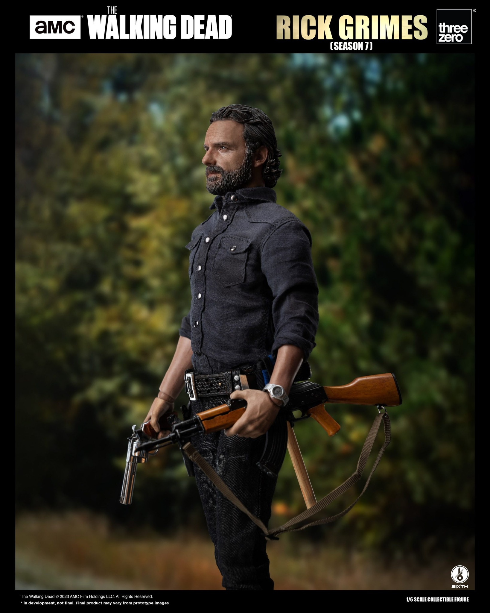 [สั่งจอง]Threezero 1/6 : The Walking Dead - Rick Grimes (Season 7)
