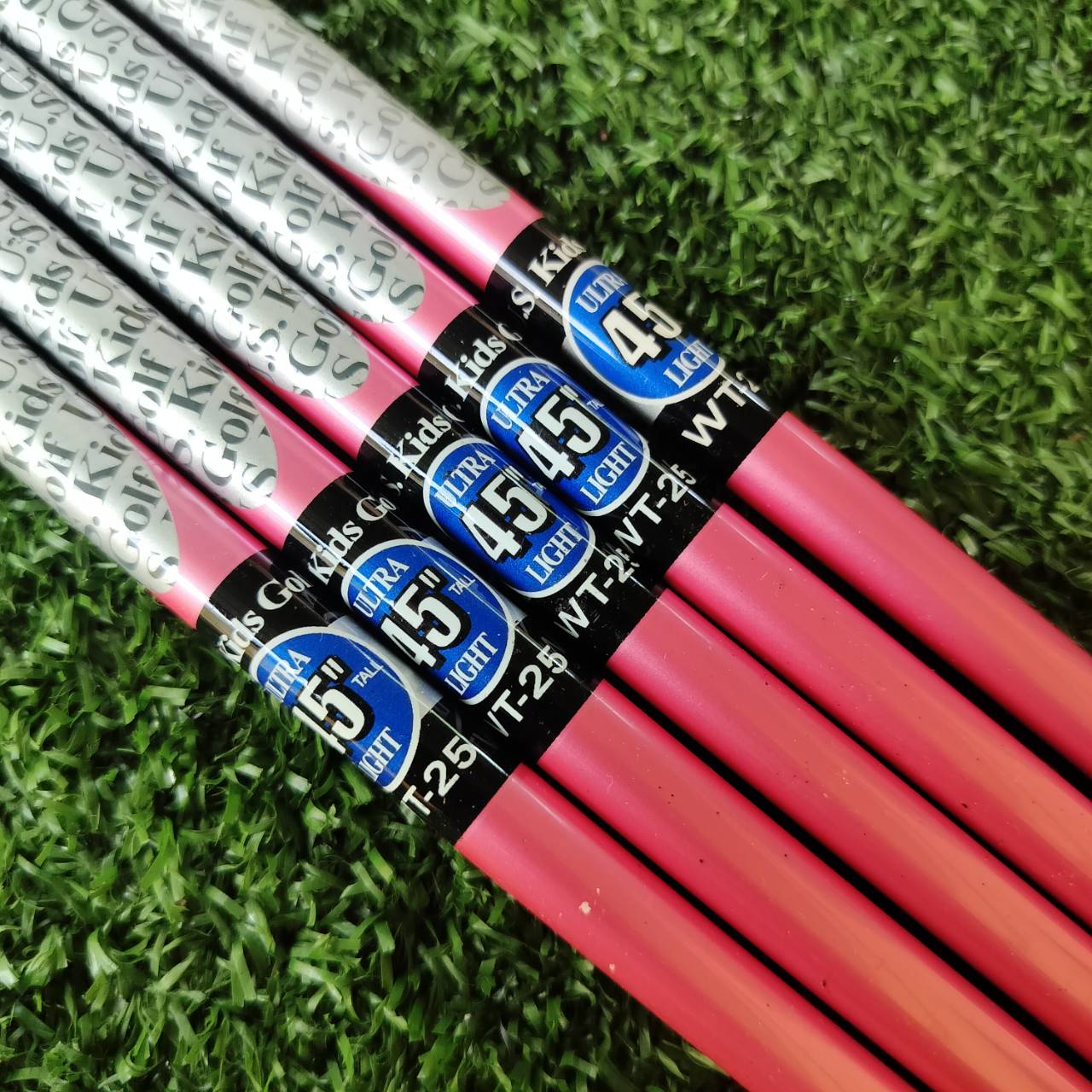 ก้านไม้กอล์ฟเด็กสำหรับใส่หัวไม้ ก้าน U.S.KIDS GOLF 45" ULTRA LIGHT WT-25 ความยาวก้าน 29 นิ้ว สำหรับน้องที่มีความสูง 114-120 เซนติเมตร ก้านไม้กอล์ฟพรีเมี่ยมมือหนึ่ง ของแท้ By NakaraLuxurious