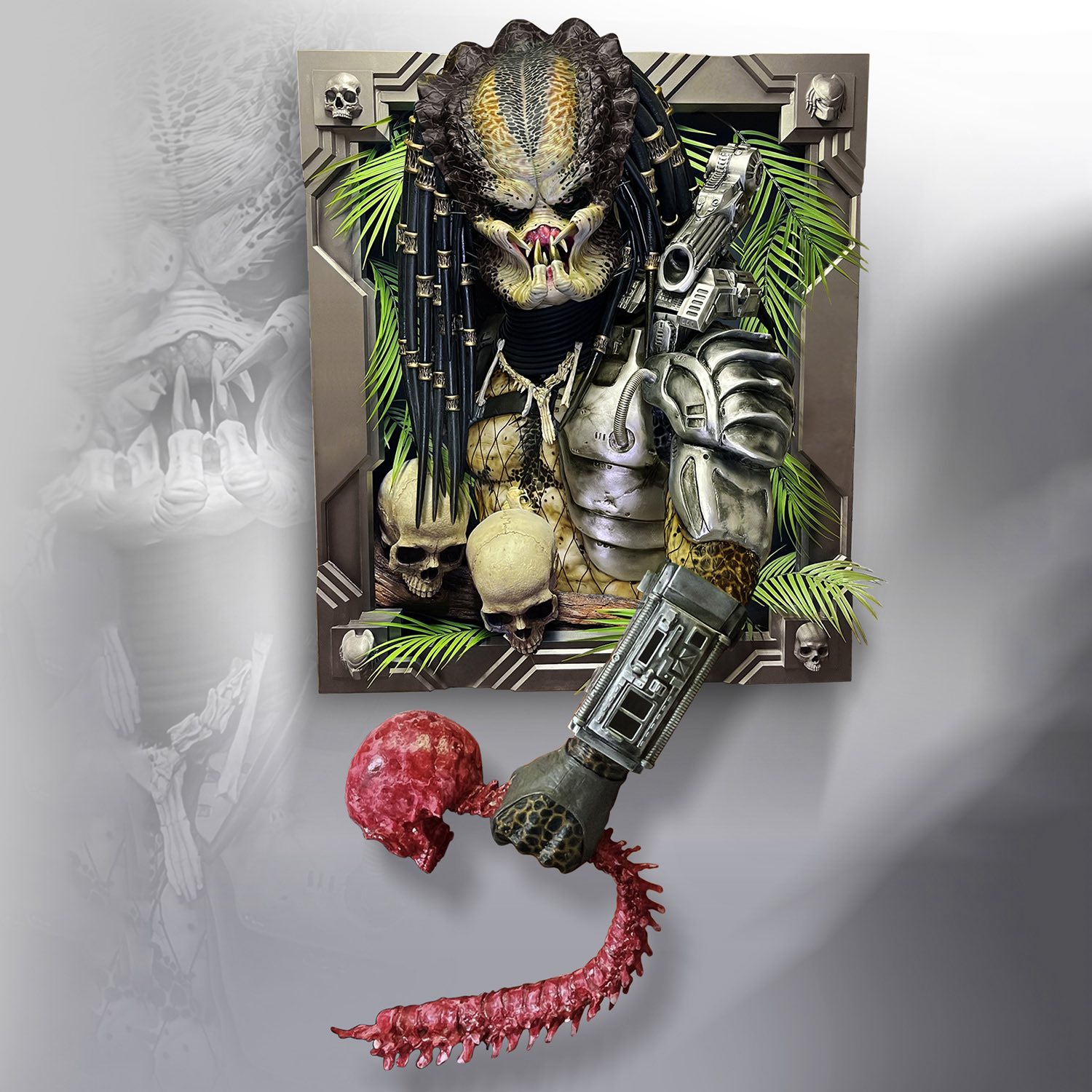 [สั่งจอง]Hollywood Collectibles Group : Predator Life-Size Wall Decor (Predator)
