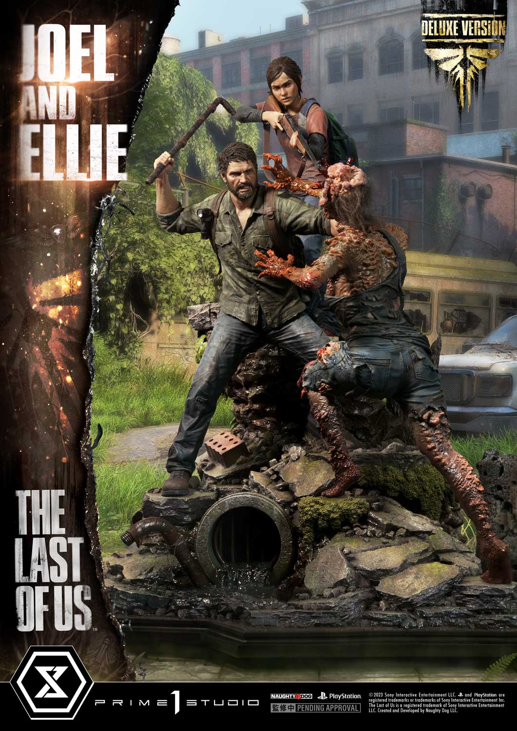 [สั่งจอง]Prime 1 Studio 1/4 : Joel ＆ Ellie (The Last of Us Part 1)