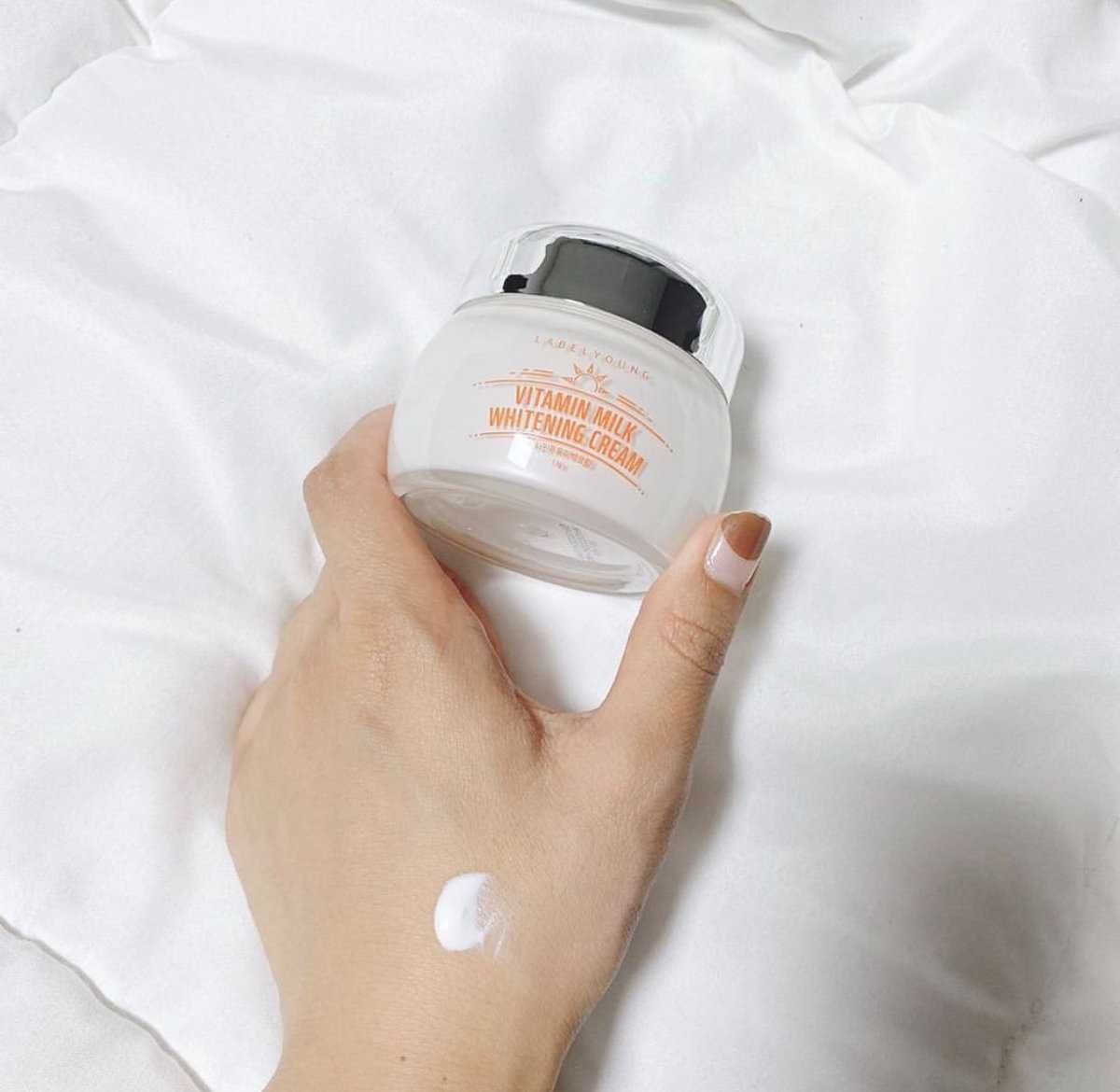 LABELYOUNG Vitamin Milk Whitening Cream 55g ครีมน้ำนมเข้มข้น