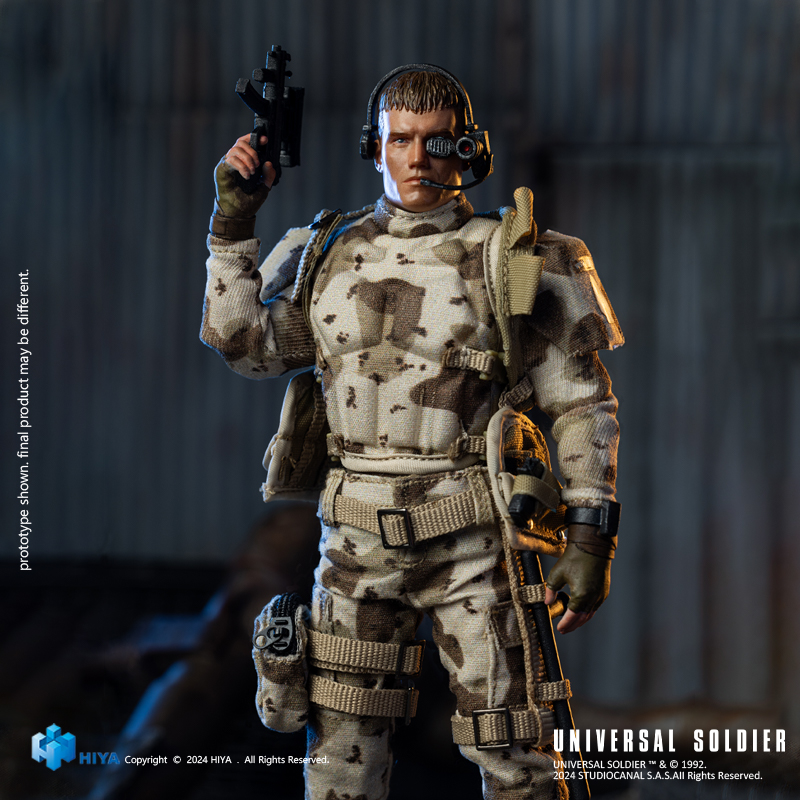 [พร้อมส่ง] Hiya Toys Exquisite Super ESU0254 1/12 : Universal Soldier - Andrew Scott