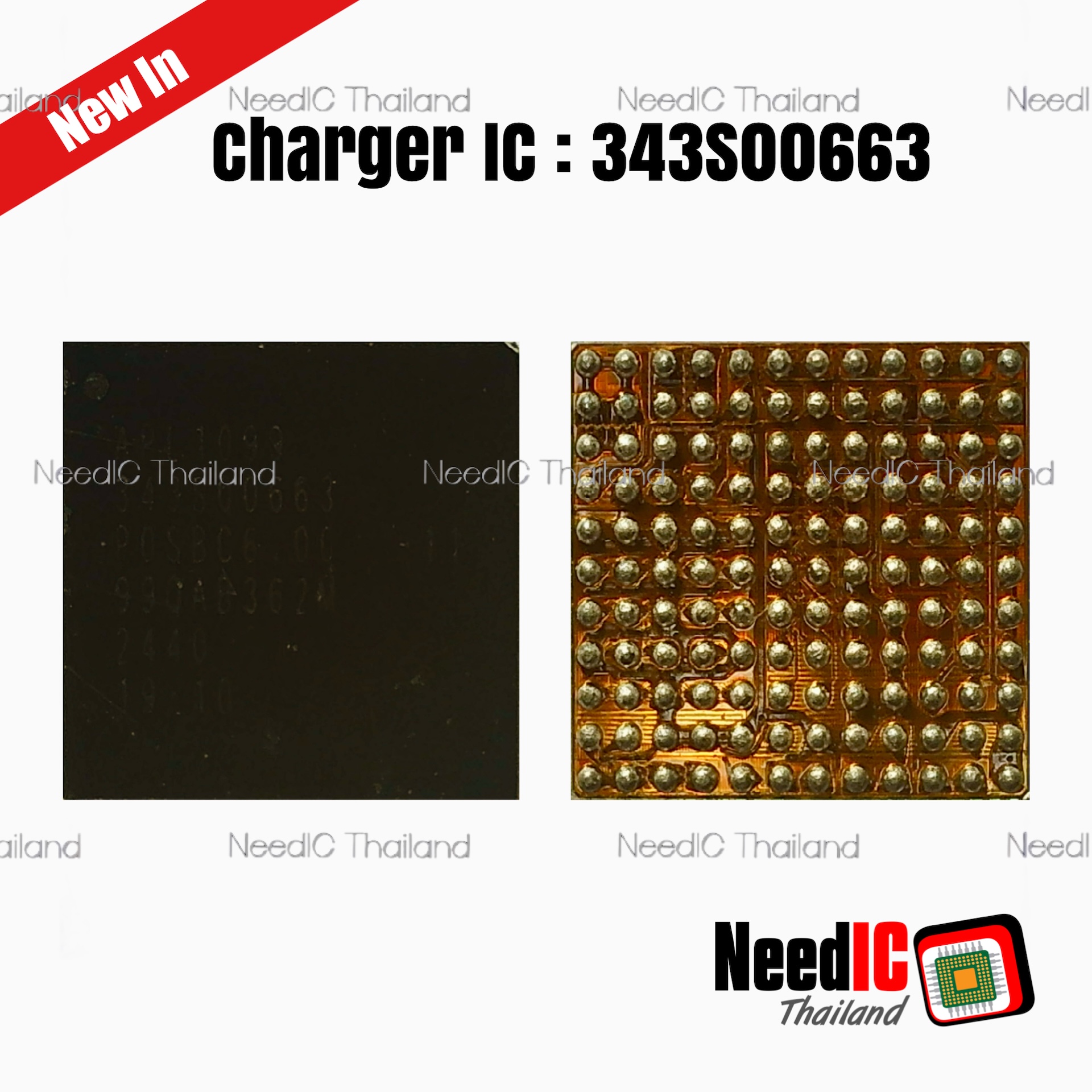 Charger IC : 343S00663 IC สำหรับ iPad Air 6 11" M2 2024