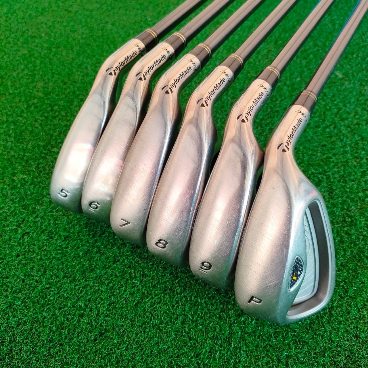 ชุดเหล็ก TAYLORMADE R7 TI มีเหล็ก 5 - 9 เเละ PW ก้าน RE*AX FLEX R ชุดเหล็กหน้าเด้ง ตีไกลกว่าปกติ