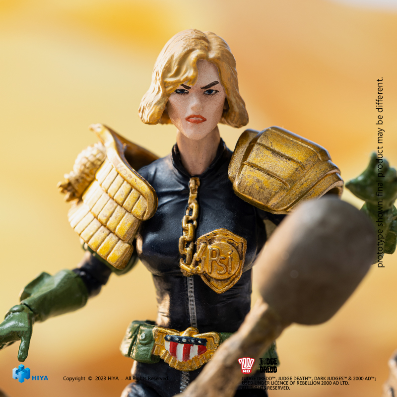 [สั่งจอง]Hiya toys - EMJ0261 : Judge Anderson VS The Dark Judges 1/18