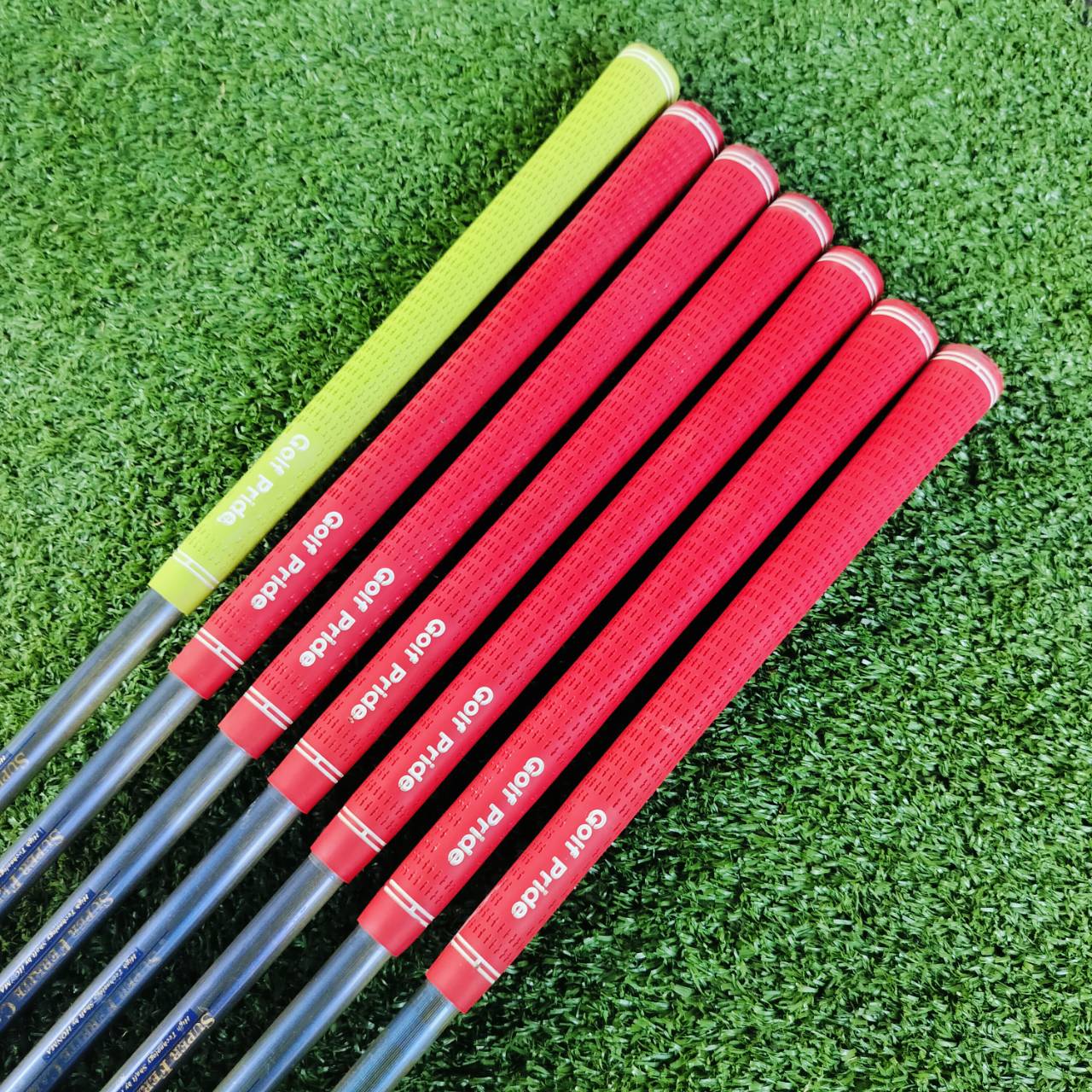 ชุดเหล็ก HONMA-LB 708 H & F CAVITY รุ่นดังอีกรุ่น เหล็ก FORGED JAPAN SAKATA ตีง่ายมาก ได้ฟีลลิ่งนุ่มนวล ใบไม่ใหญ่ ให้สปินได้ดีมาก ไม้กอล์ฟพรีเมี่ยมมือสอง ของแท้ By NakaraLuxurious