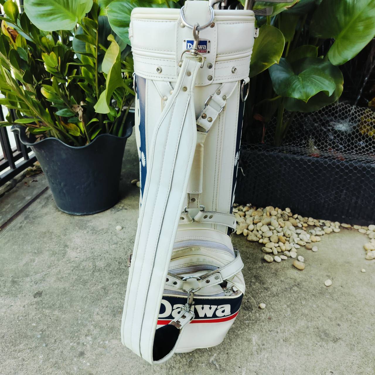 FULLSET DAIWA TWIN CUT SOLE ก้านกราไฟต์ DAIWA คุณภาพสูงมาก FLEX R ทั้งชุด มี COVER กำมะหยี่ ไม้กอล์ฟพรีเมี่ยมมือสอง ของแท้ By NakaraLuxurious