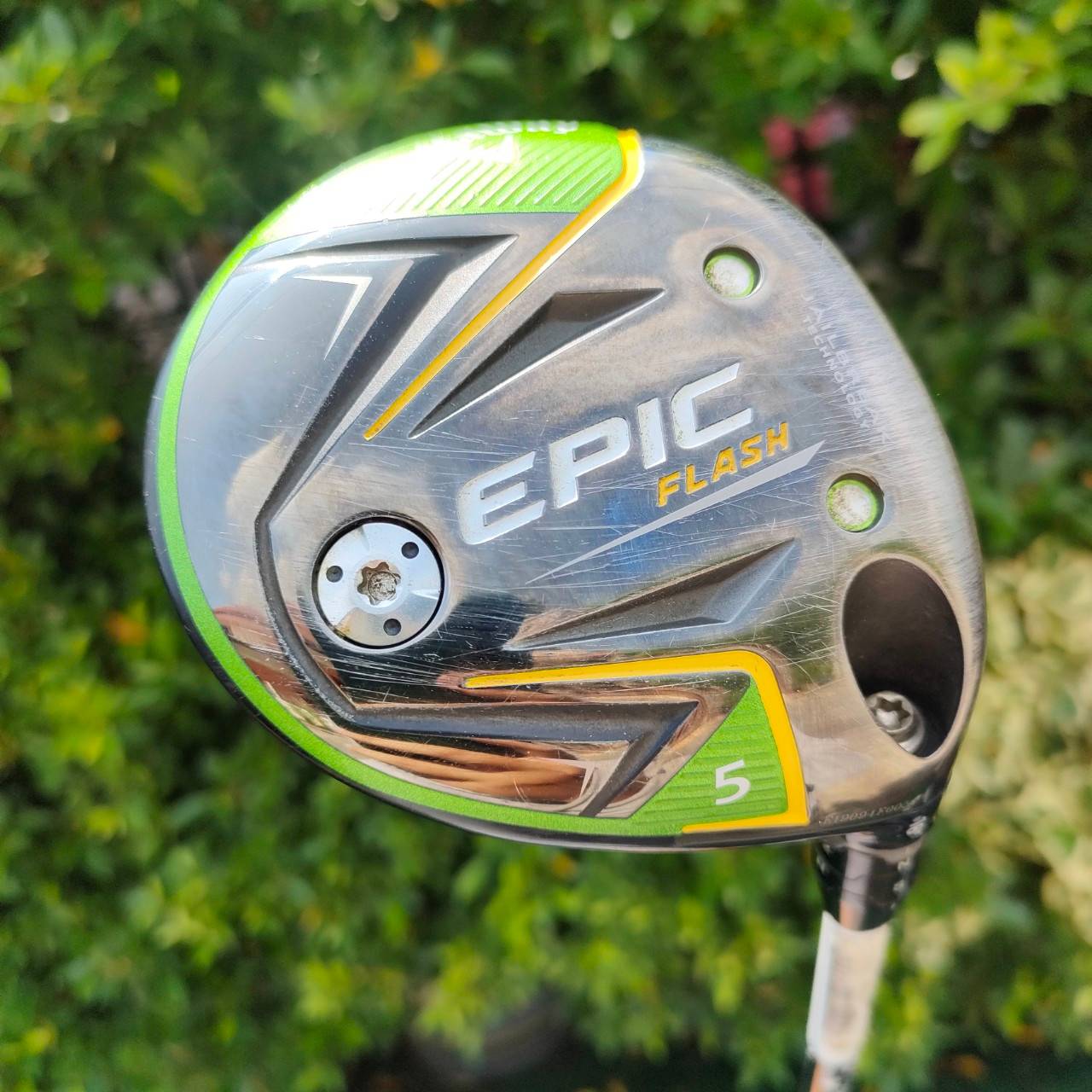 FW5 CALLAWAY EPIC FLASH องศา 18 ก้าน FUJIKURA SPEEDER 569 EVOLUTION V FLEX S มาพร้อม COVER เดิม ตีดีมาก!! ไม้กอล์ฟมือสอง ของแท้ BY NakaraLuxurious