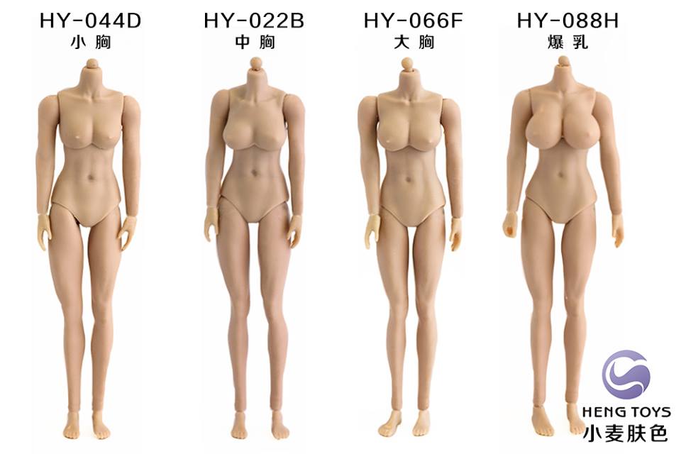 [สั่งจอง]HENG TOYS Seamless Steel Skeleton Joint 1/12 Body total 8 kinds