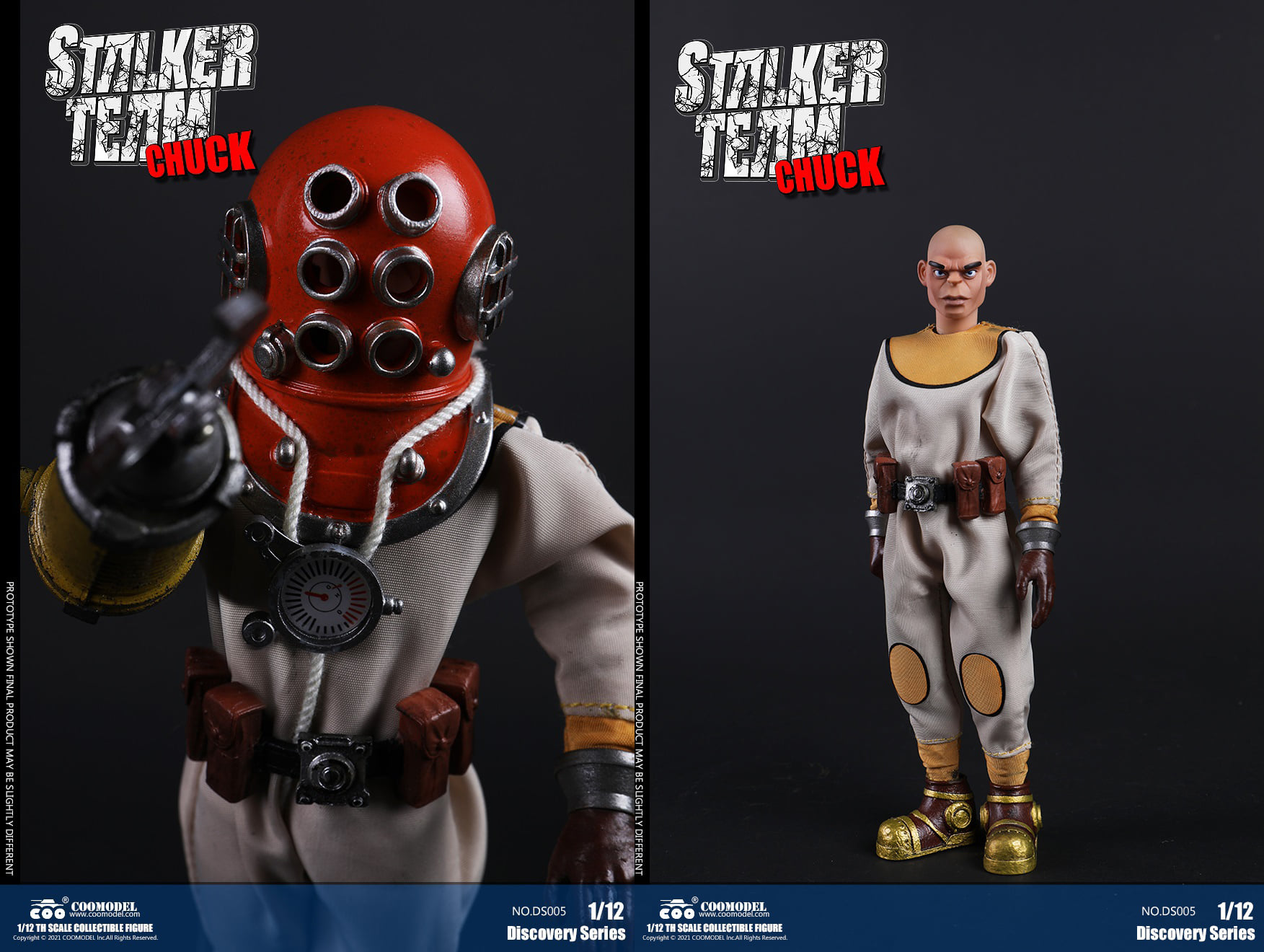 [สั่งจอง]COOMODEL 1/12 : DISCOVERY SERIES - STALKER TEAM (Bronze Edition/Color Edition)