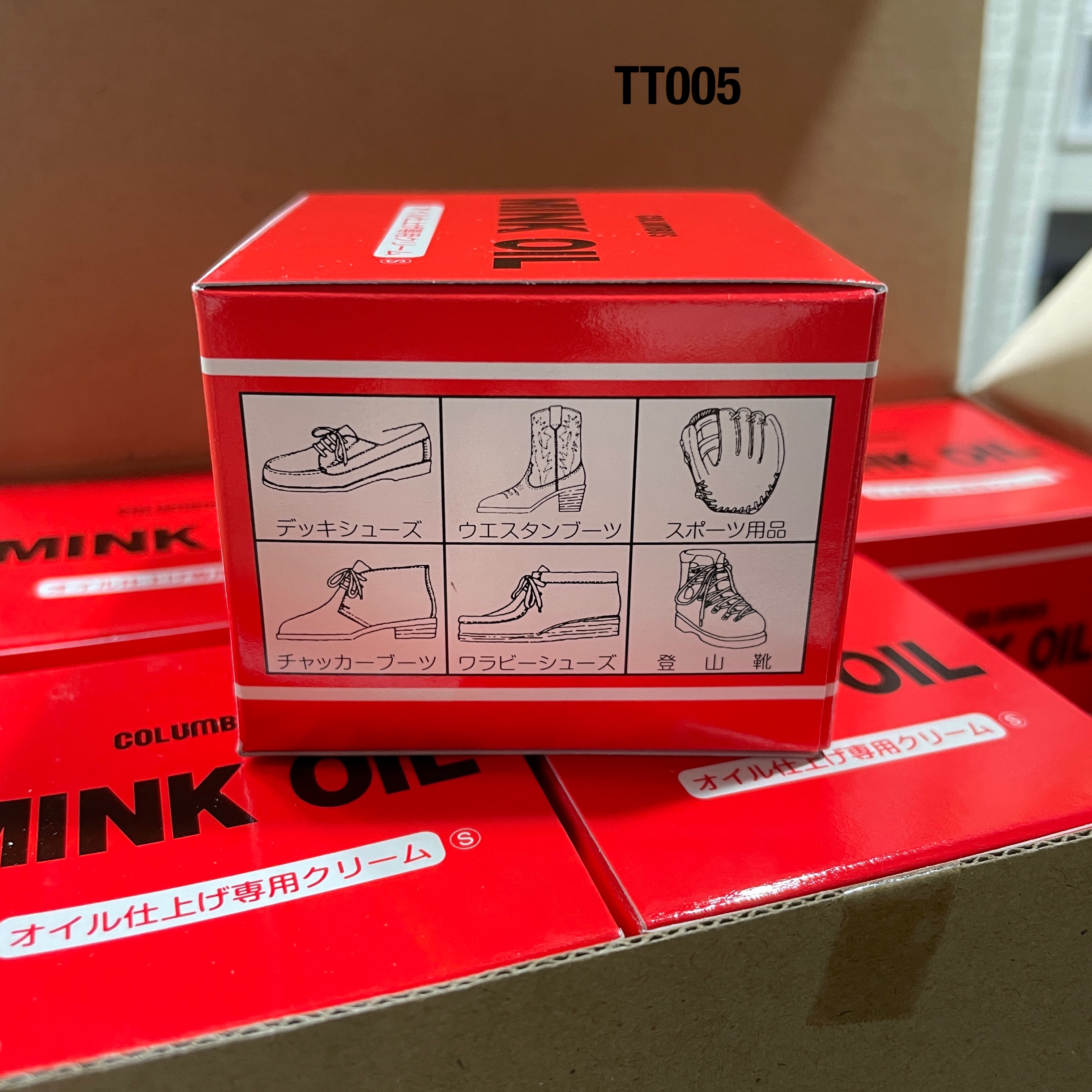 TT005 Mink Oil น้ำยาบำรุงรักษาหนัง อุปกรณ์งานหนัง leatherbrass**ราคาต่อกระปุก**