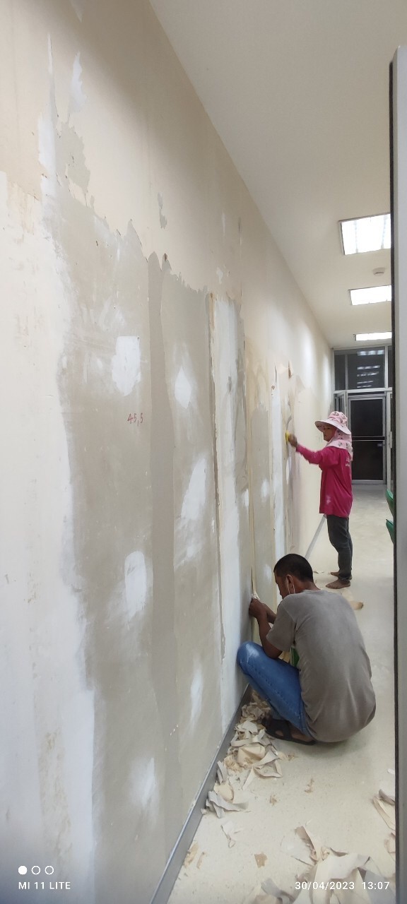 งานปรับปรุงห้องประชุมภาควิชาอายุรศาสตร์ร.พ.ศิริราช