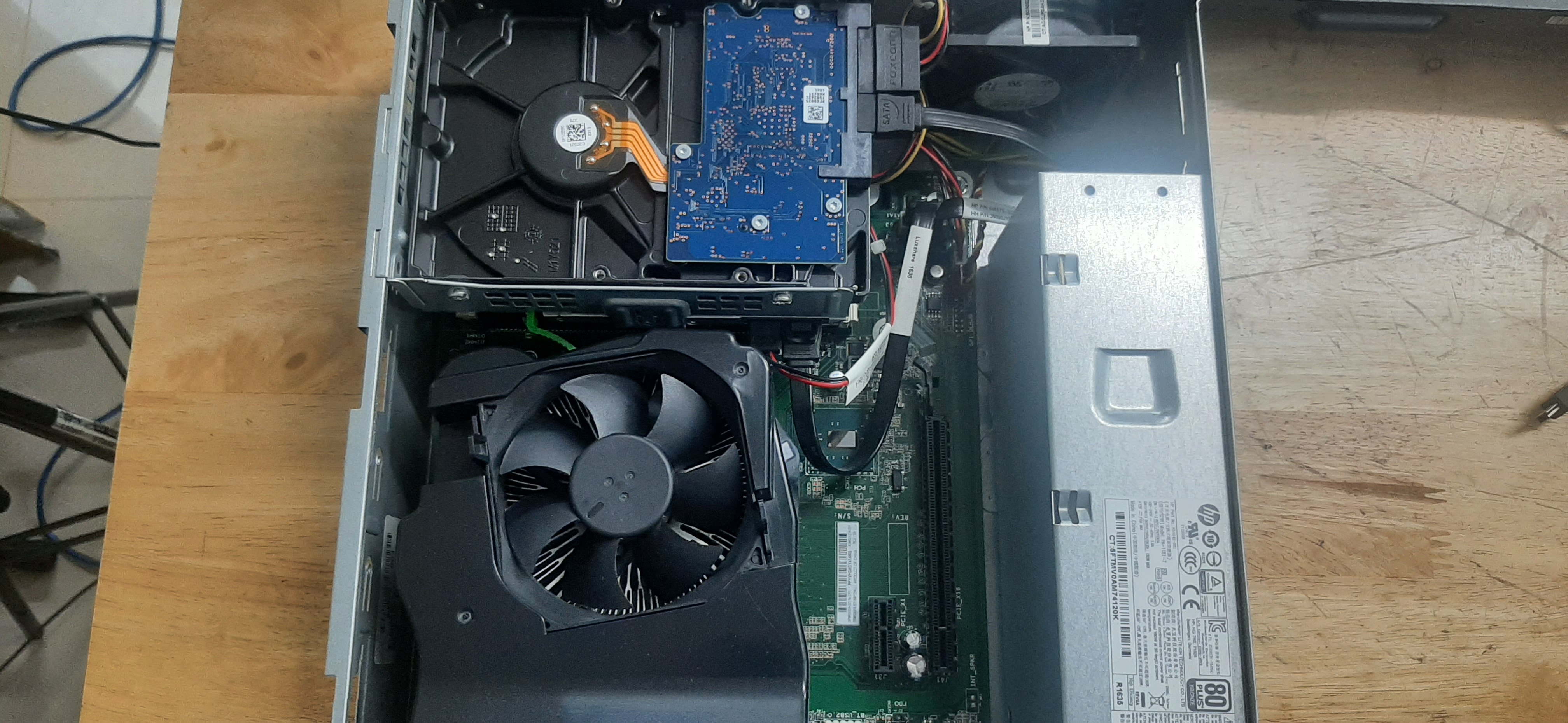 คอมมือสองสภาพดี HP 280 G2 SFF (i3-6100 Ram 8 GB SSD 120 GB ครบชุด พร้อมจอ 22 นิ้ว) ดูแลดี มีประกัน