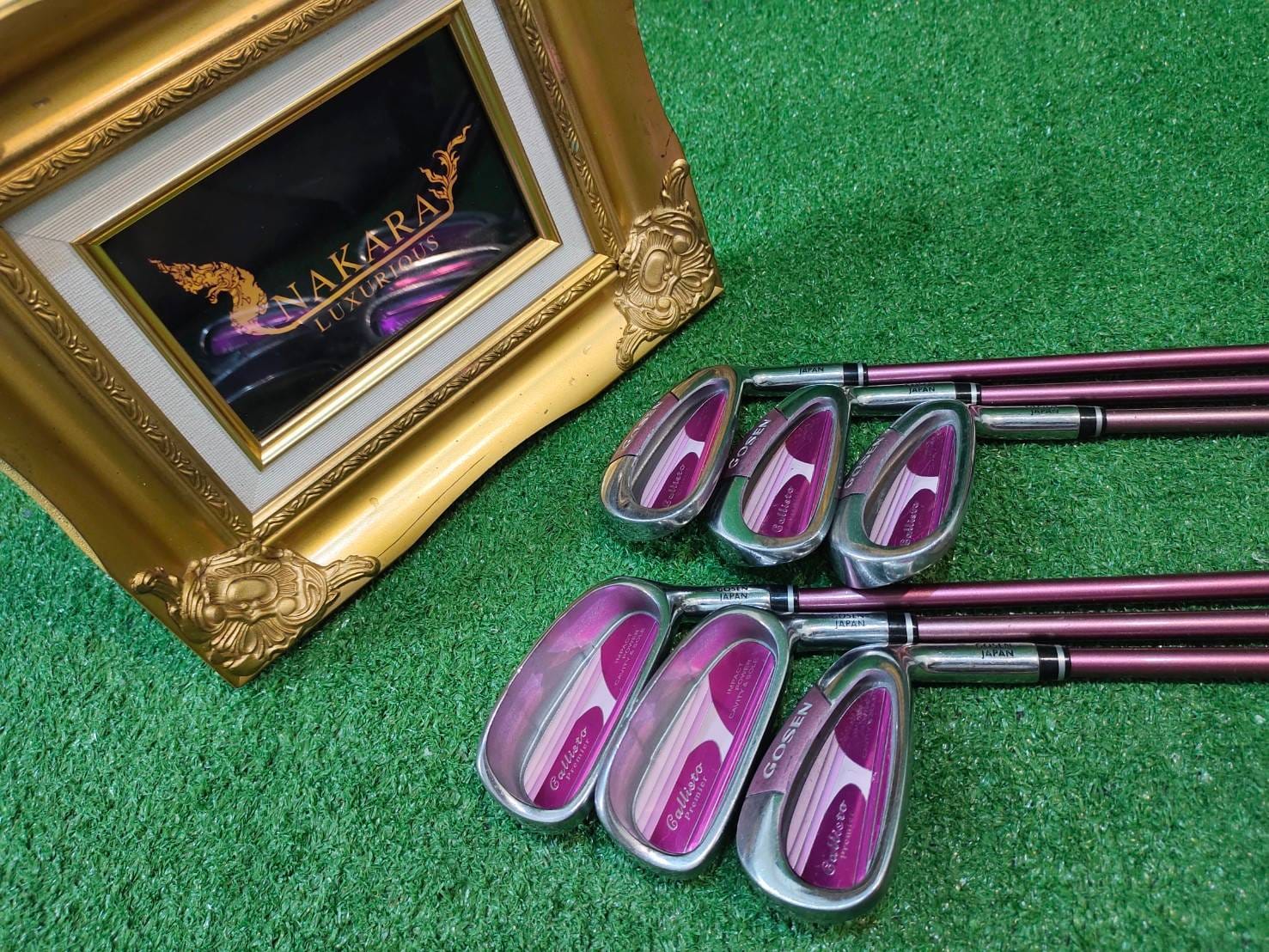 ชุดเหล็กพรีเมี่ยมสำหรับผู้หญิง GOSEN JAPAN Callisto Premier