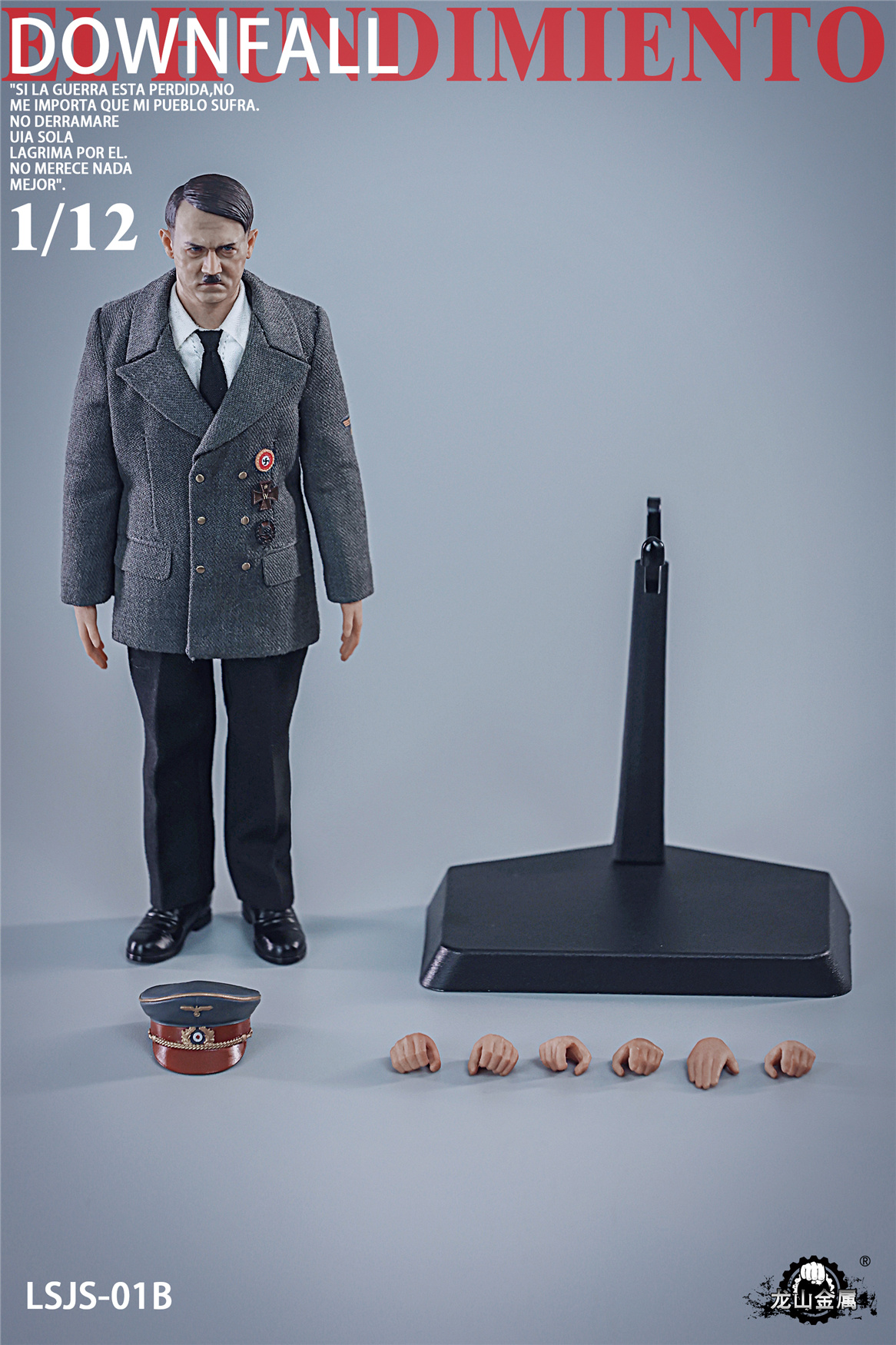 [พร้อมส่ง ] Long Shan Meta LSJS-01 1/12 : Mustache Commander มีให้เลือก 2 แบบ