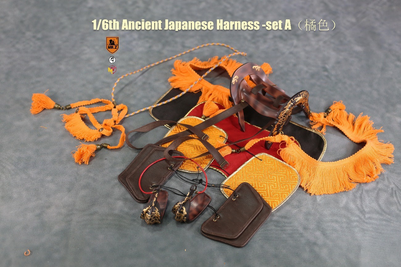 [สั่งจอง]MR.Z MRZ056 1/6 animal model No.56 : Thoroughbreds （all 5 colours） MR.Z 1/6 : Ancient Japanese Harness Set