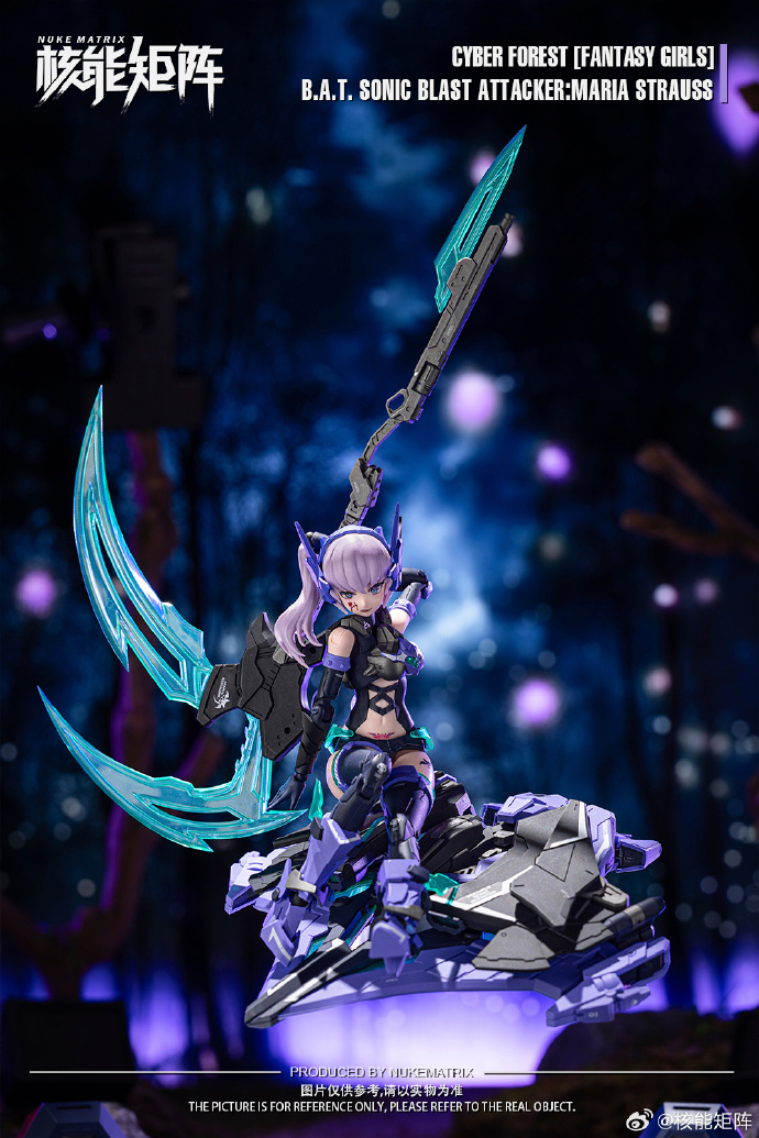 [พร้อมส่ง] Nuke Matrix FF0115 1/12 : Cyber Forest Fantasy Girls B.A.T. Type (โมเดลพลาสติกคิท ต้องนำไปประกอบ)"