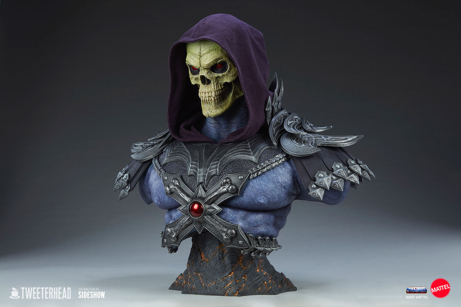 [สั่งจอง]Tweeterhead 907435 1/1 Life-Size Bust : Skeletor