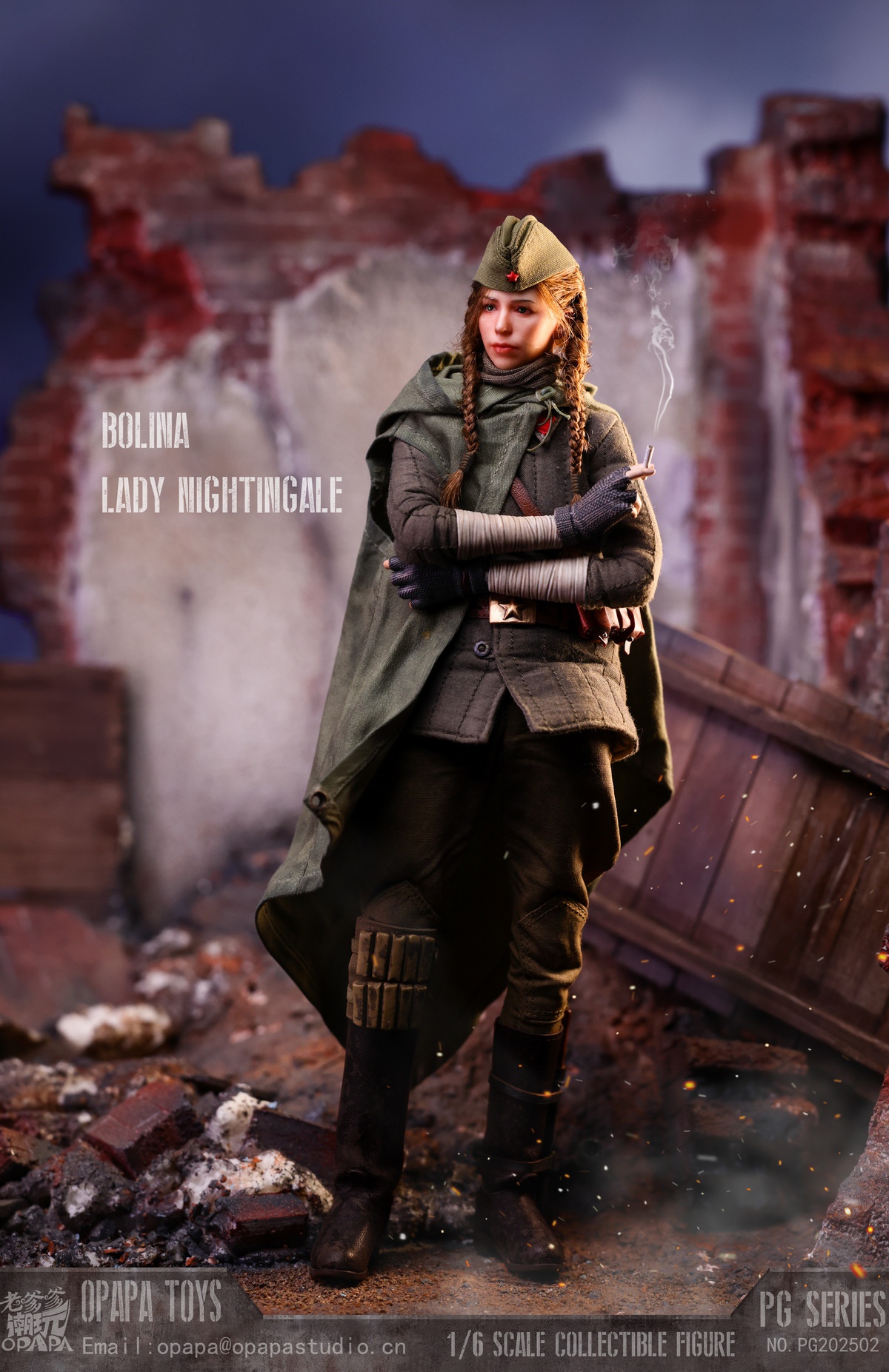 [สั่งจอง]OPAPA TOYS 1/6 - PG202502 : Bolina-Lady Nightingale (Winter Version)
