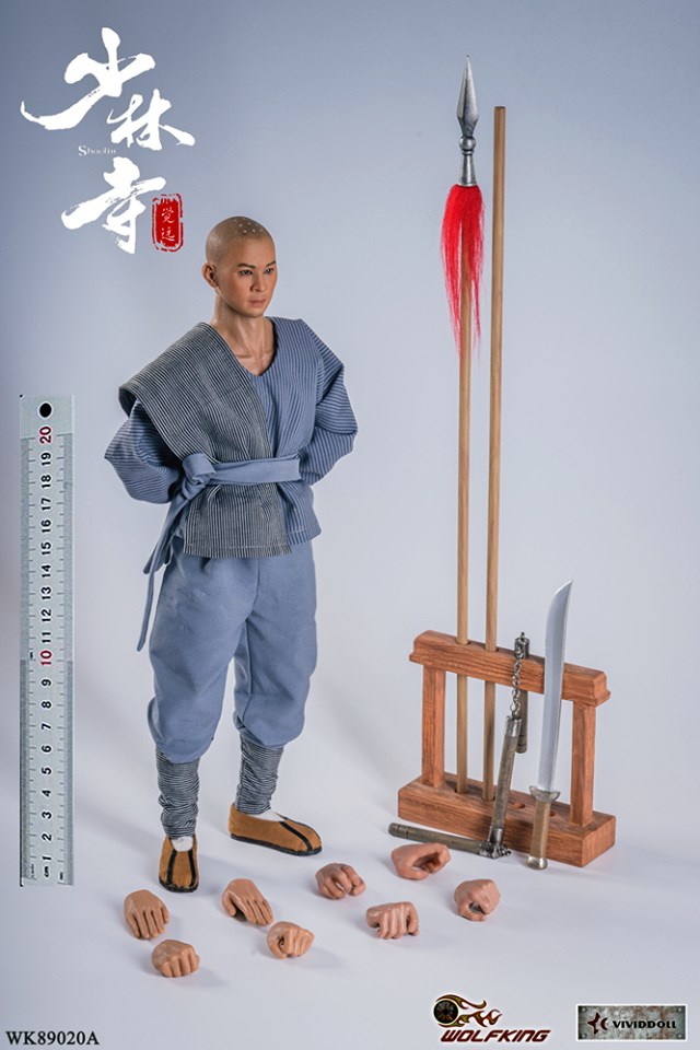 [สั่งจอง] WOLFKING (WK89020A) :1/6 Shaolin Temple - Jueyuan
