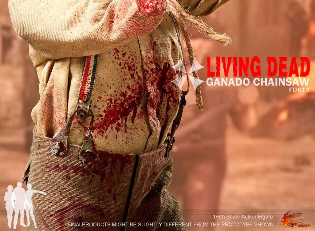 [สั่งจอง]Hot Heart FD013 1/6 : Ganado Chainsaw (Old and Bloodily Version）