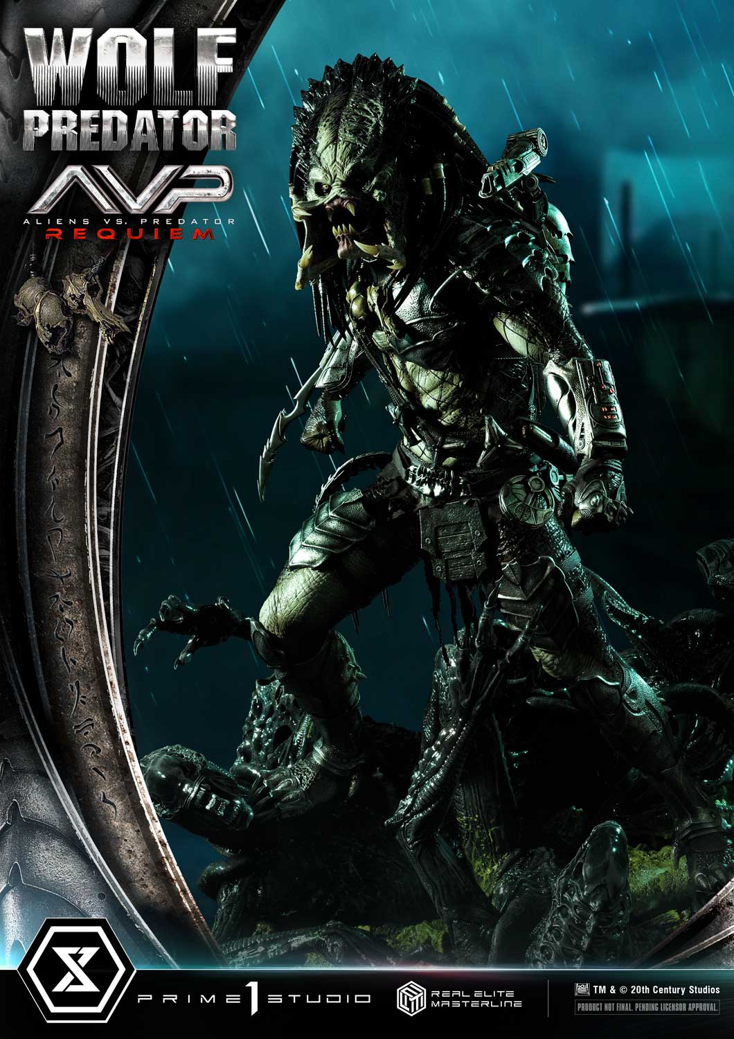 [สั่งจอง]Prime 1 Studio : Wolf Predator (Aliens vs. Predator: Requiem)