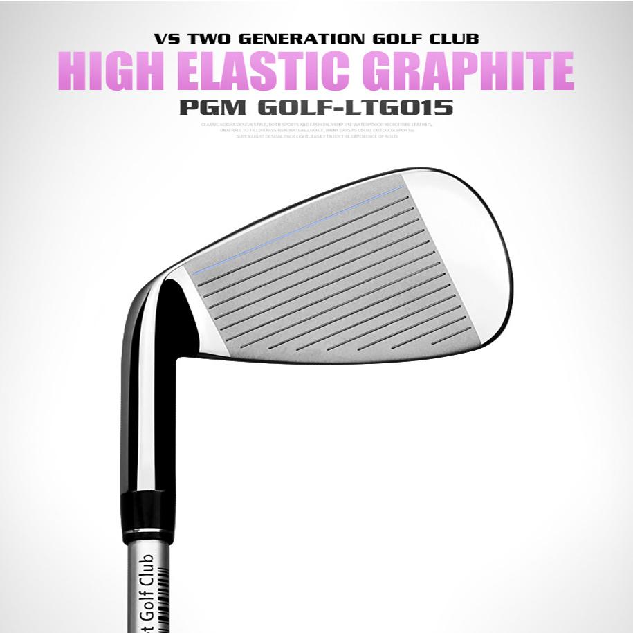 LADY 'S IRON 7 PGM TIG015 VS (GRAPHITE L-FLEX) เหล็ก 7 สำหรับผู้หญิง ออกแบบมาดีไซน์สปอร์ต Cavity back ทำให้ตีง่ายมาก ( 1 PCS. )