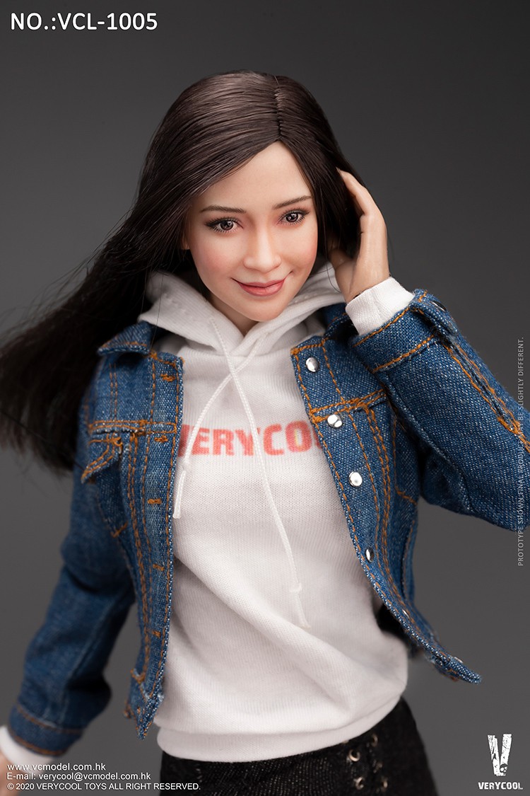 [สั่งจอง] VERYCOOL VCL-1005 / FX10 1/6 : Denim Leisure Wear Set - Head Sculpt & Female Body