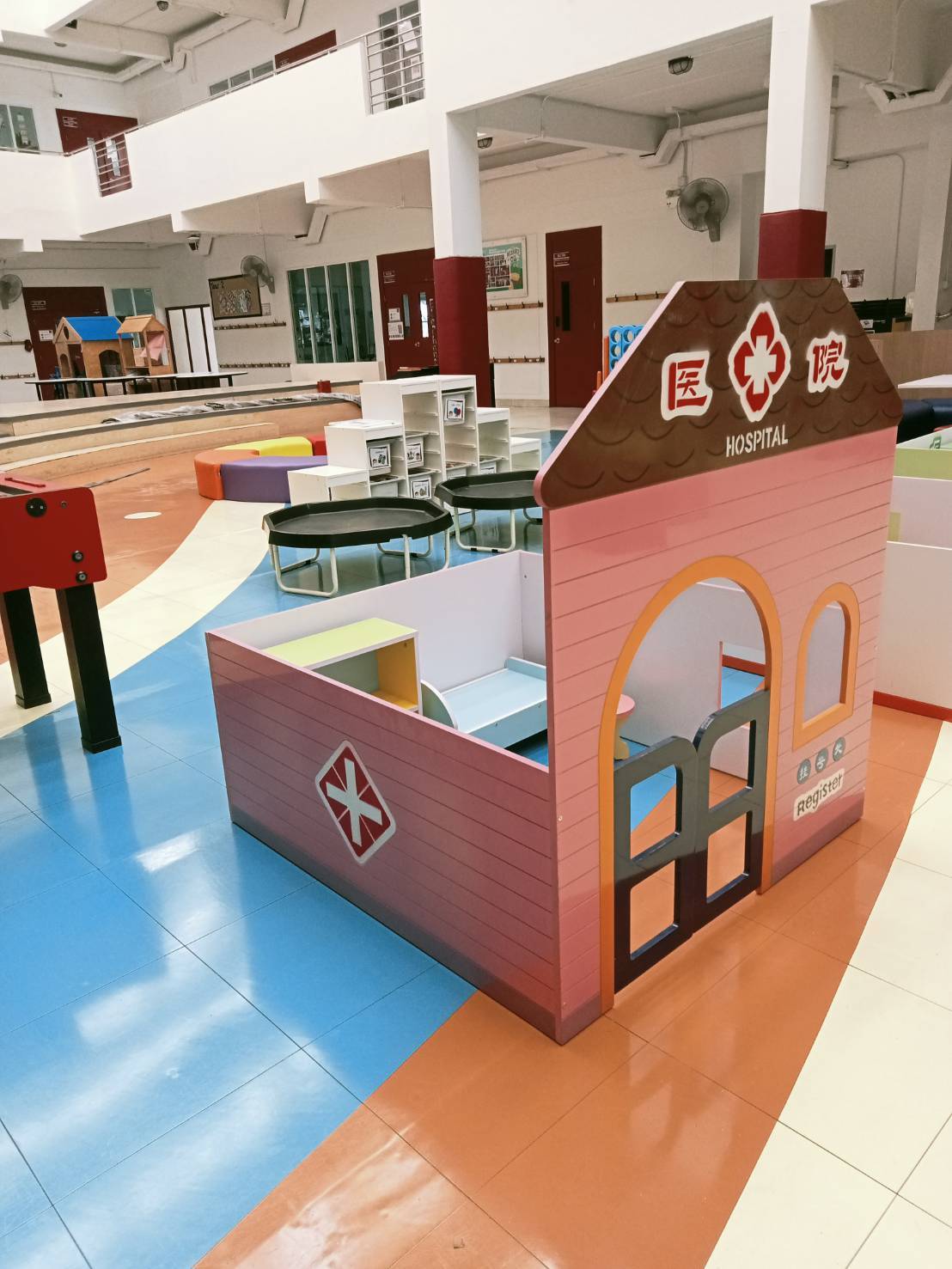 มุมคลินิก หมอสมมติ ,บ้านของเล่น, บ้านเด็ก ,ของเล่นเด็ก,มุมเด็ก ,kid zone มุมเด็กจำลอง Kids Zone