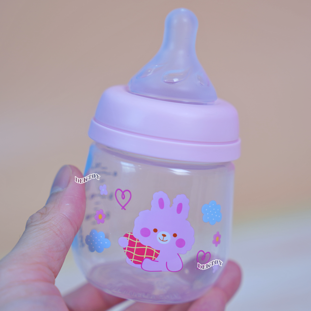 Nuebabe นูเบบ ขวดนมPPนูเบบคอกว้างรุ่นMellow พร้อมจุก Anticolic ไม่ดูดไม่ไหล 4ออนซ์/9ออนซ์