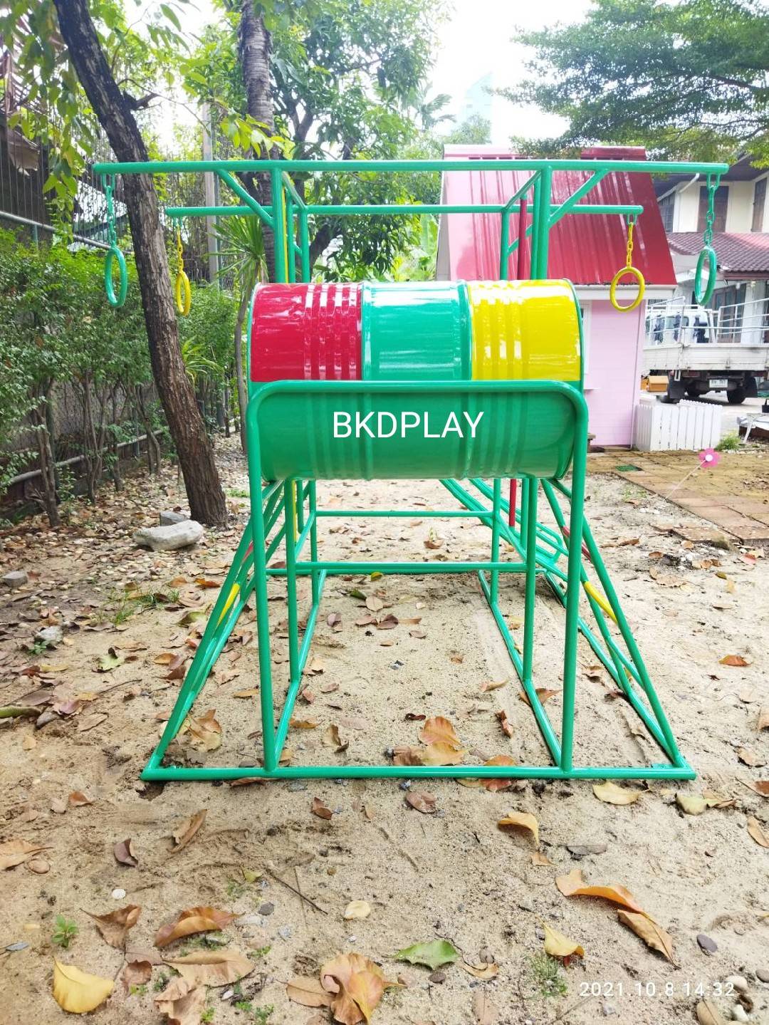 ชุดรวมA เครื่องเล่นสนามกลางแจ้ง เครื่องเล่นสนามเหล็ก ประกอบด้วยสไลเดอร์ชิงช้าปีนป่ายบาร์โหน อุโมงค์ลอด OutdoorPlayground,ผลิตเครื่องเล่นสนาม,สนามเด็กเล่น,เครื่องเล่นงบสพฐ.ประชารัฐ ราคาโรงงาน