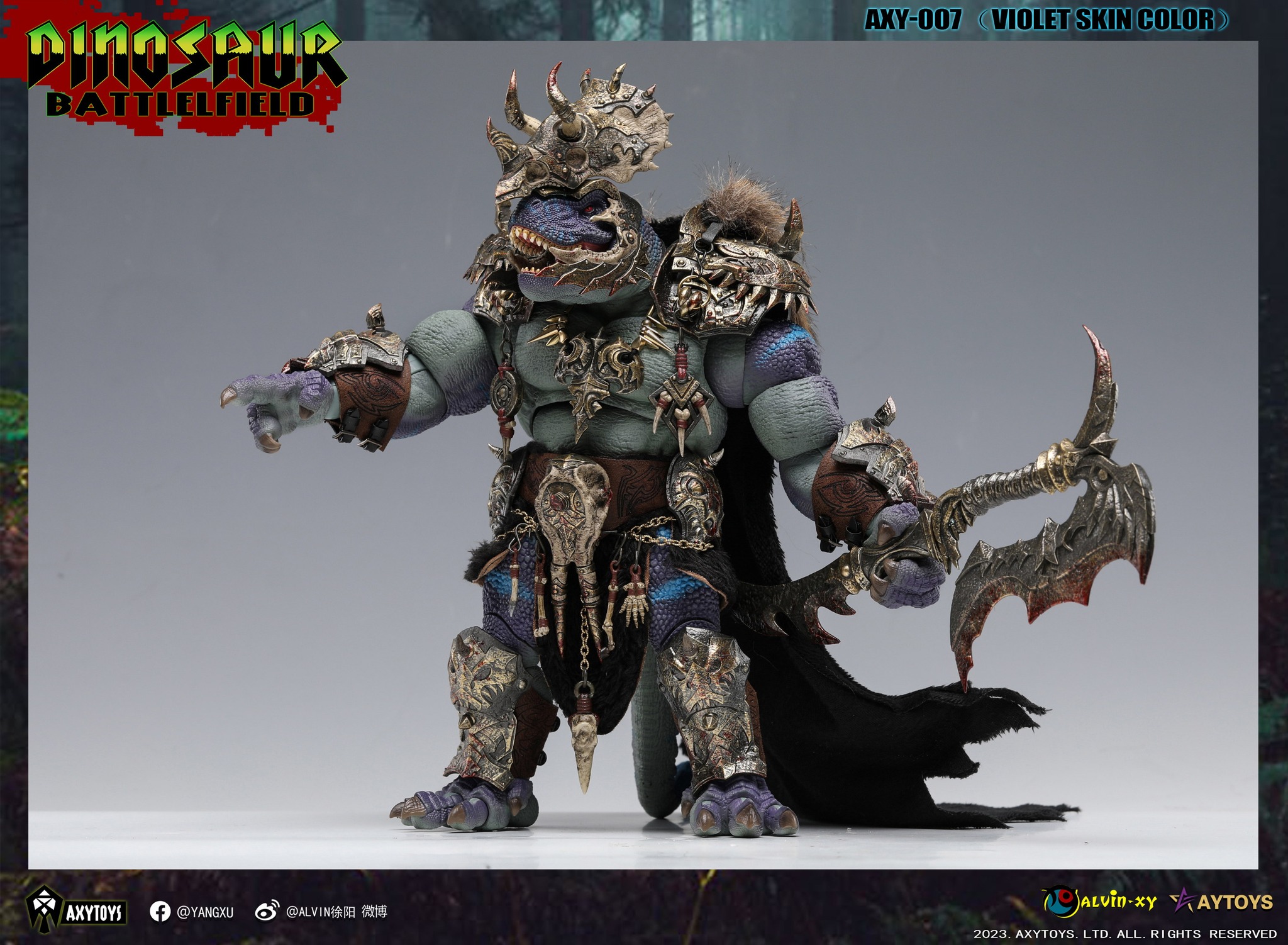 [สั่งจอง]AXYToys 1/12 : Dinosaur Battlefield - Tyrannosaurus