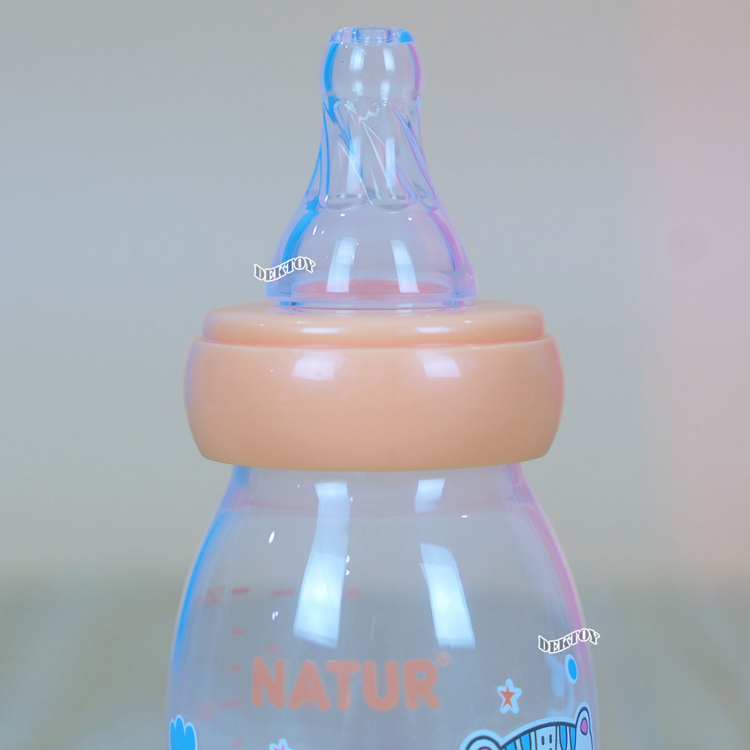 แคบ [New] NATUR จุกนมเนเจอร์คอกว้างไบโอมิมิค ไซซ์ S/M/L แพ็ก 3