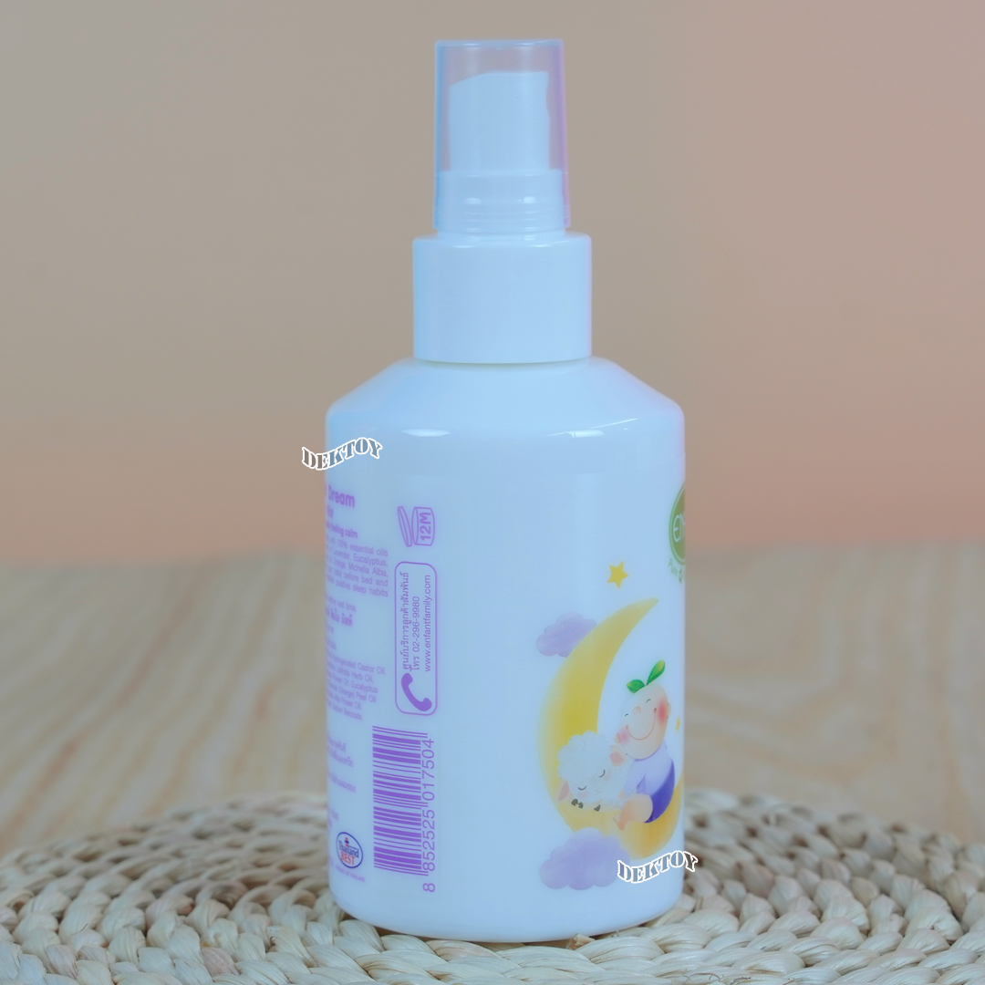Enfant อองฟองต์ Sweet Dream Essential Oil Pillow Mist สวีทดรีม เอสเซนเชียล ออยล์ พิลโล มิสท์ สเปรย์ฉีดหมอนและปรับอากาศ